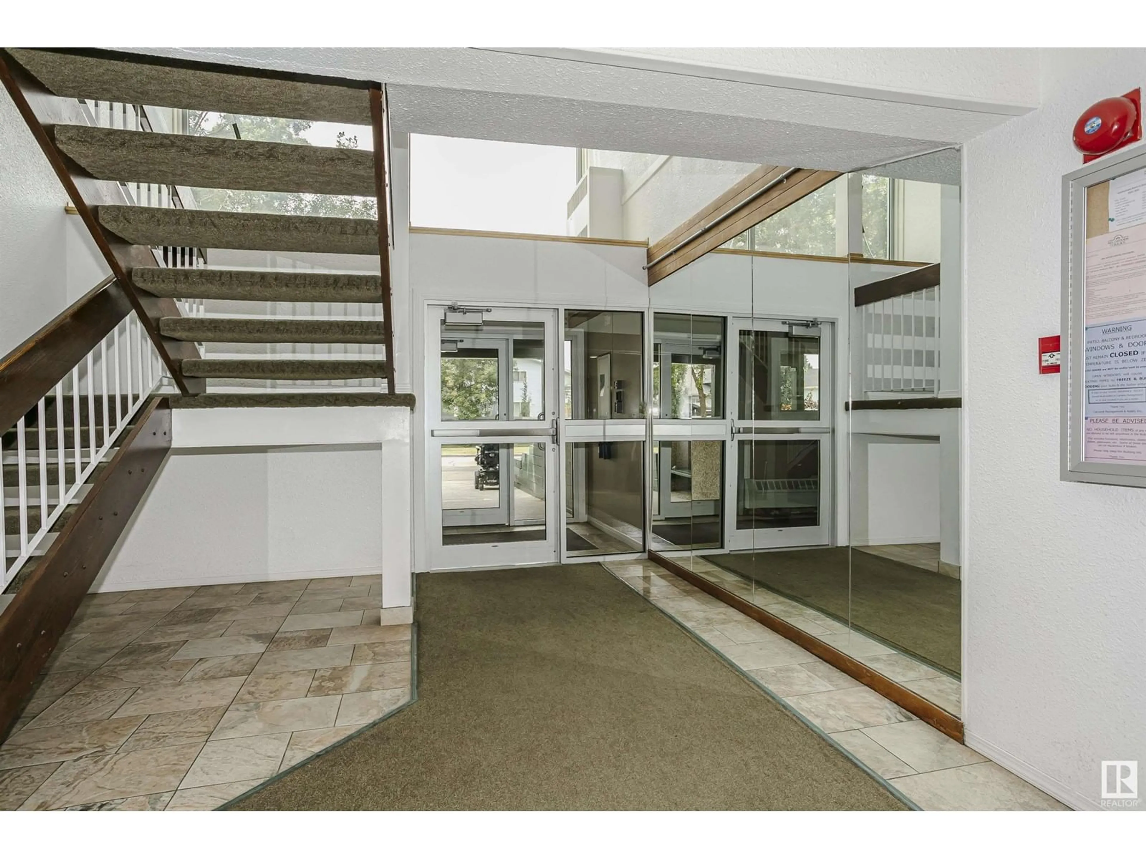 Indoor foyer, unknown floor for #309 4810 Millwoods rd south S NW, Edmonton Alberta T6L5N9