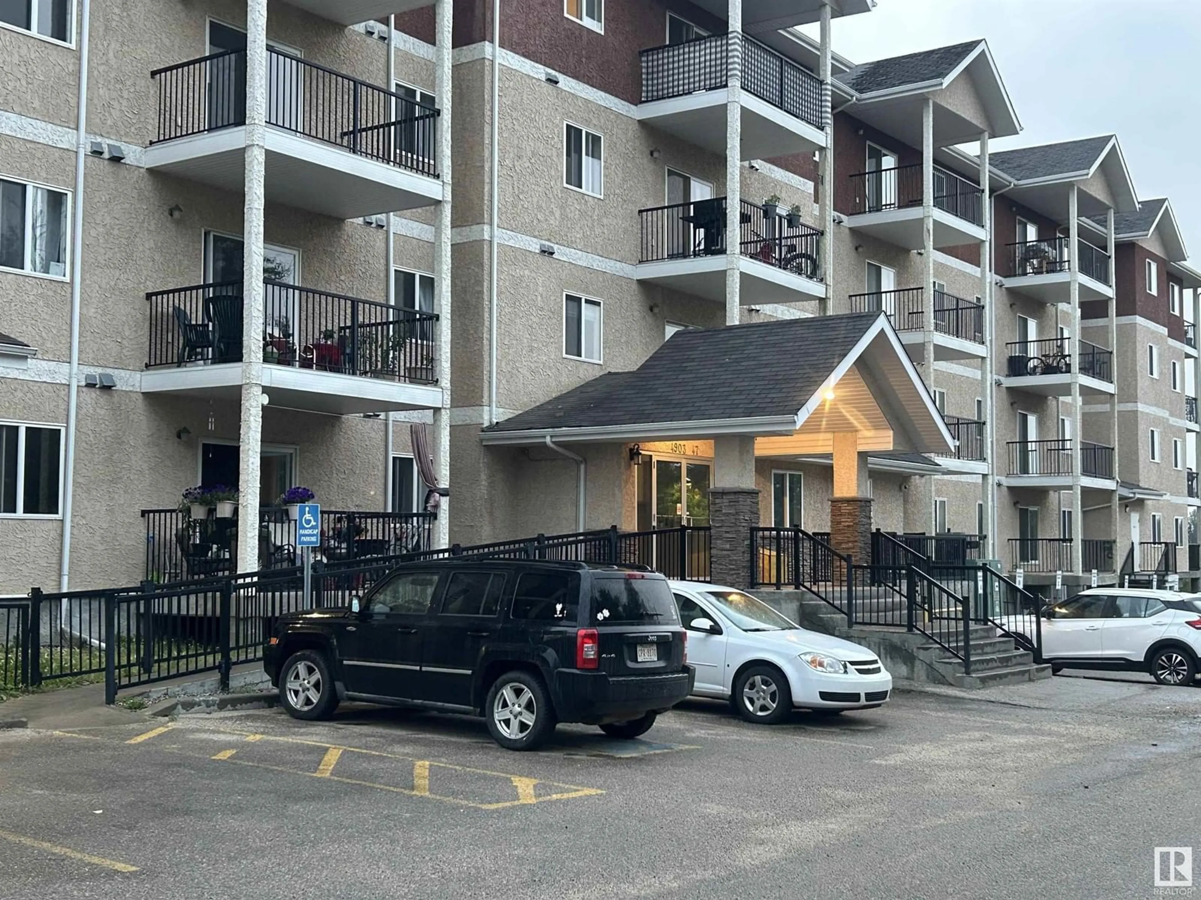 A pic from exterior of the house or condo for #110 4903 47 AV, Stony Plain Alberta T7Z0C6