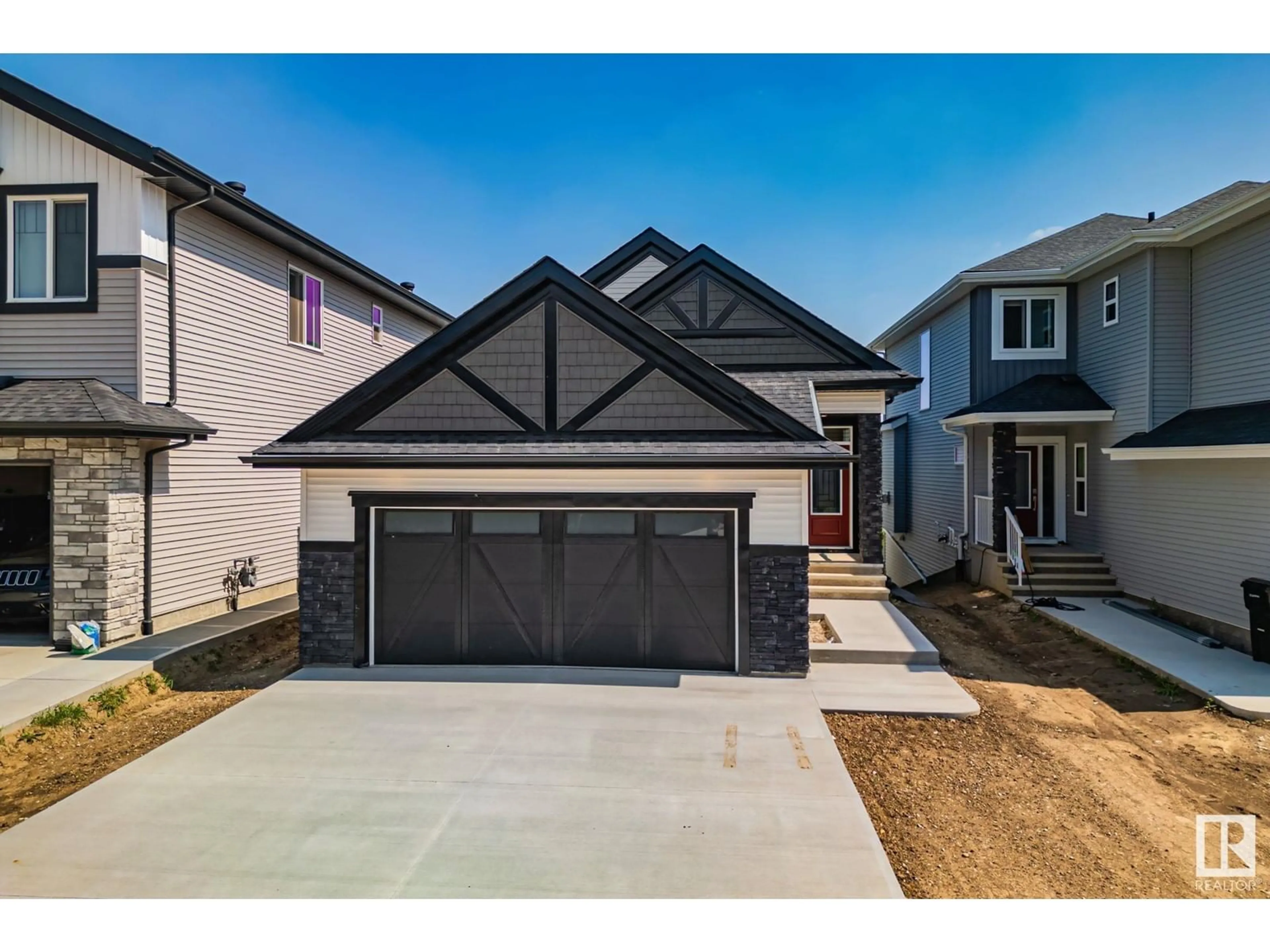 Frontside or backside of a home, the street view for 9843 223 ST NW, Edmonton Alberta T5T7B6