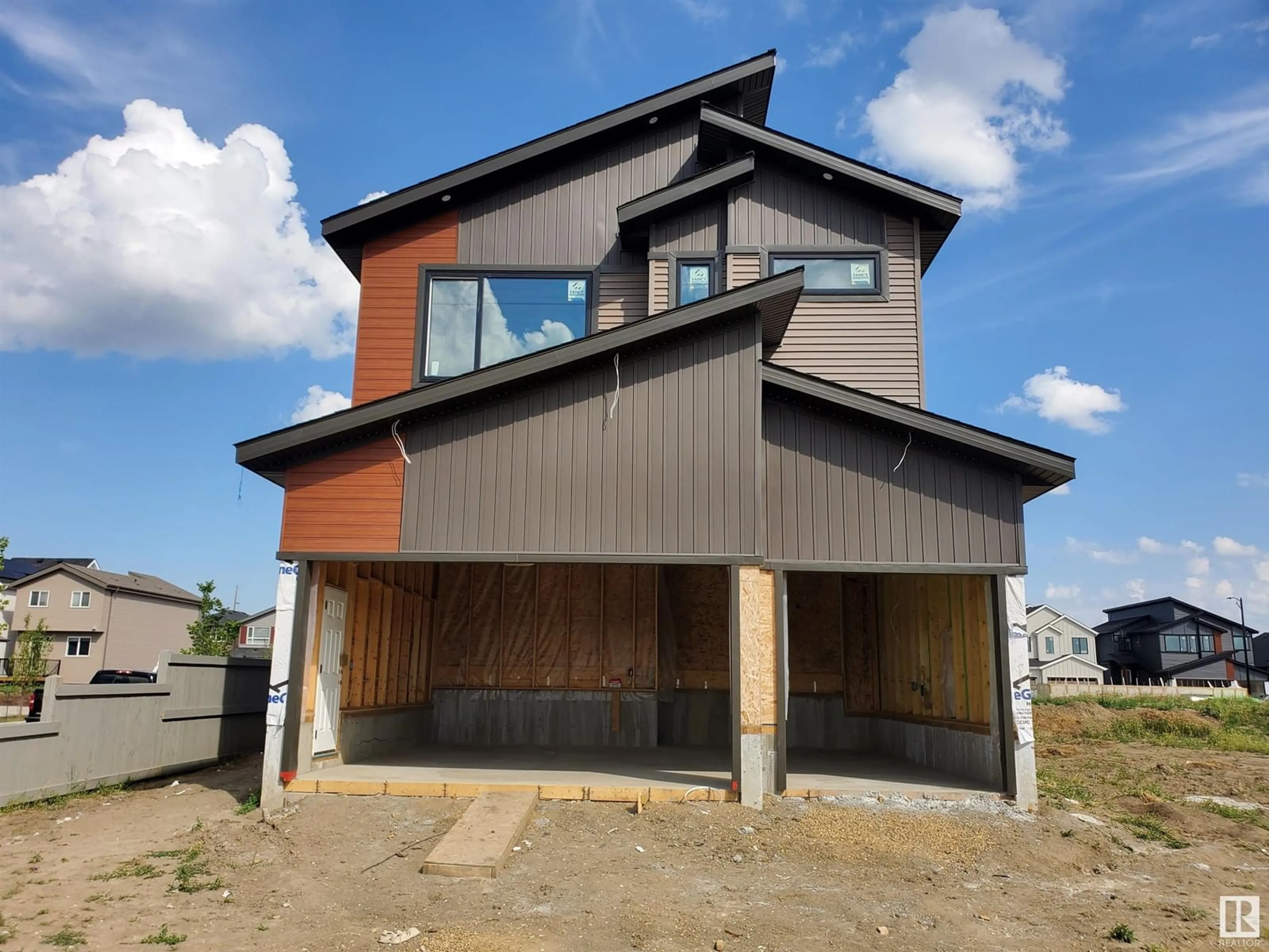 Frontside or backside of a home, the front or back of building for 17127 3 ST NW, Edmonton Alberta T5Y4G8