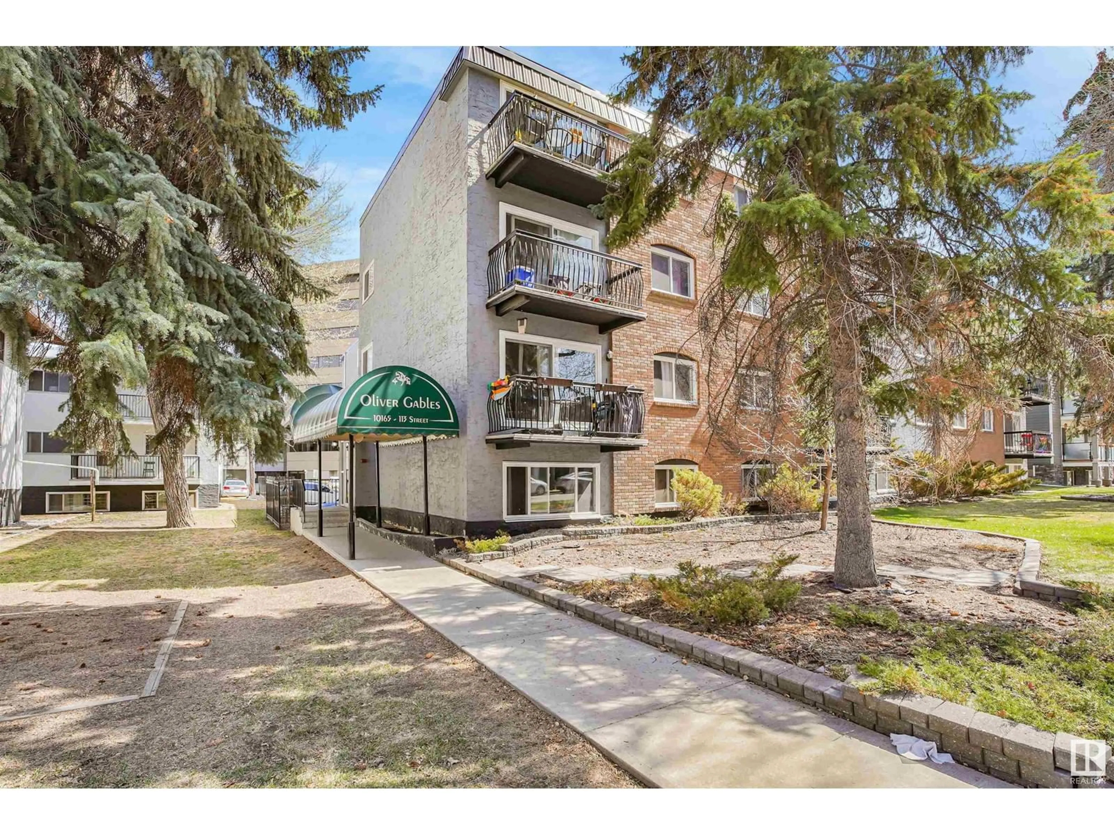 A pic from exterior of the house or condo for #208 10165 113 ST NW, Edmonton Alberta T5K1P1