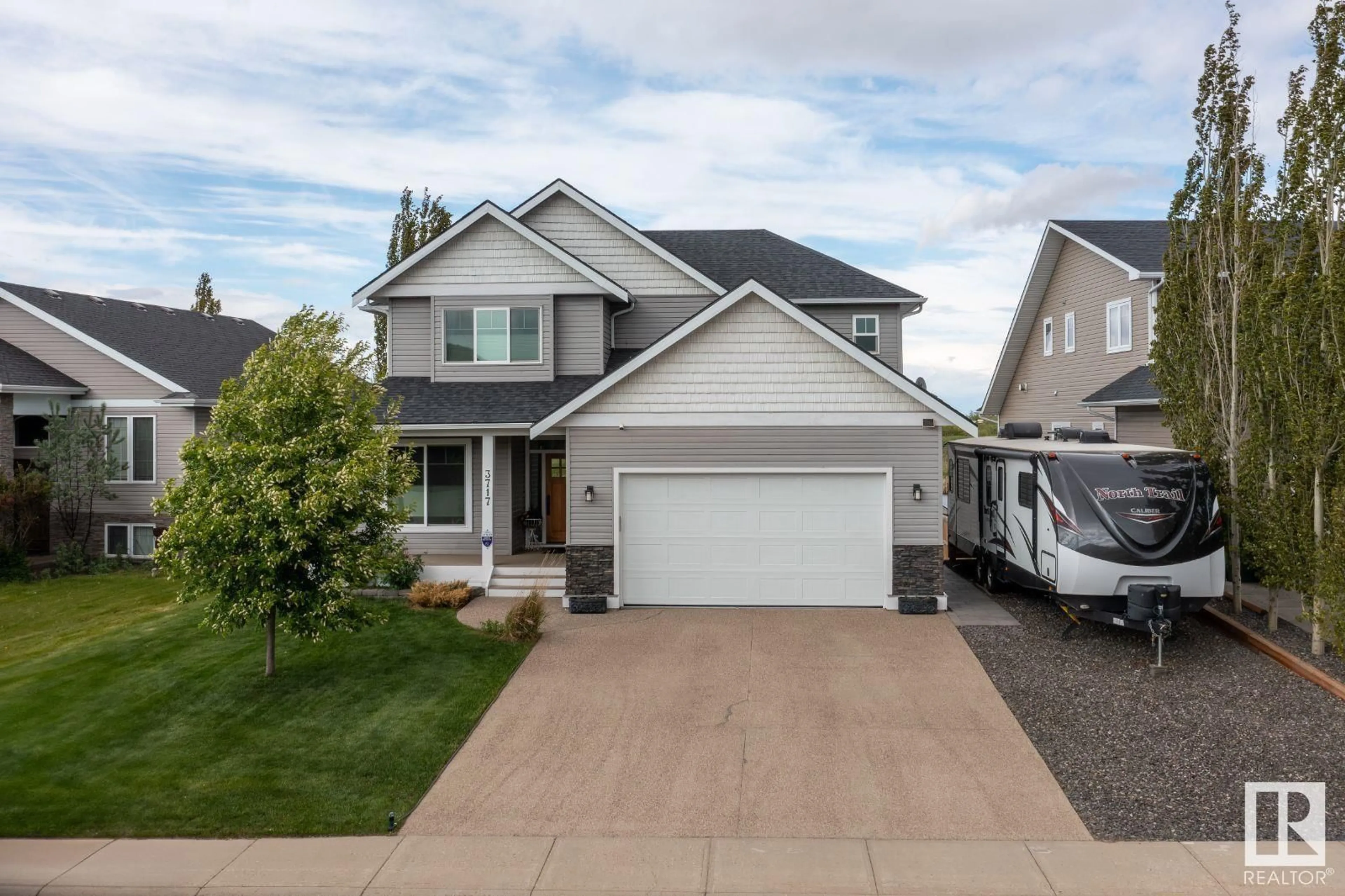 Frontside or backside of a home, the street view for 3717 BEAU VISTA BV, Bonnyville Town Alberta T9N0A9