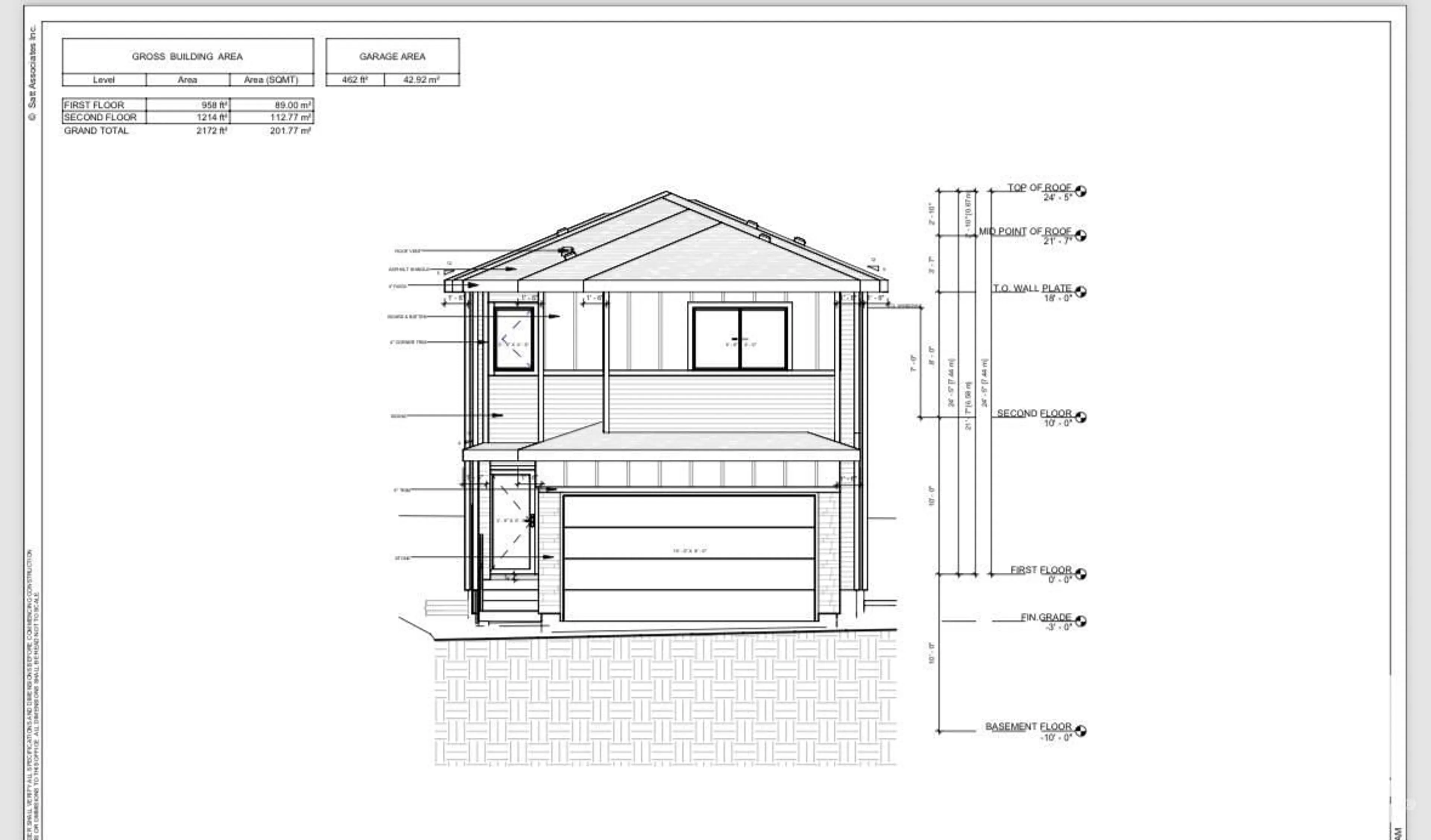 Floor plan for 25 ASHBURY CR, Spruce Grove Alberta T7X3C6