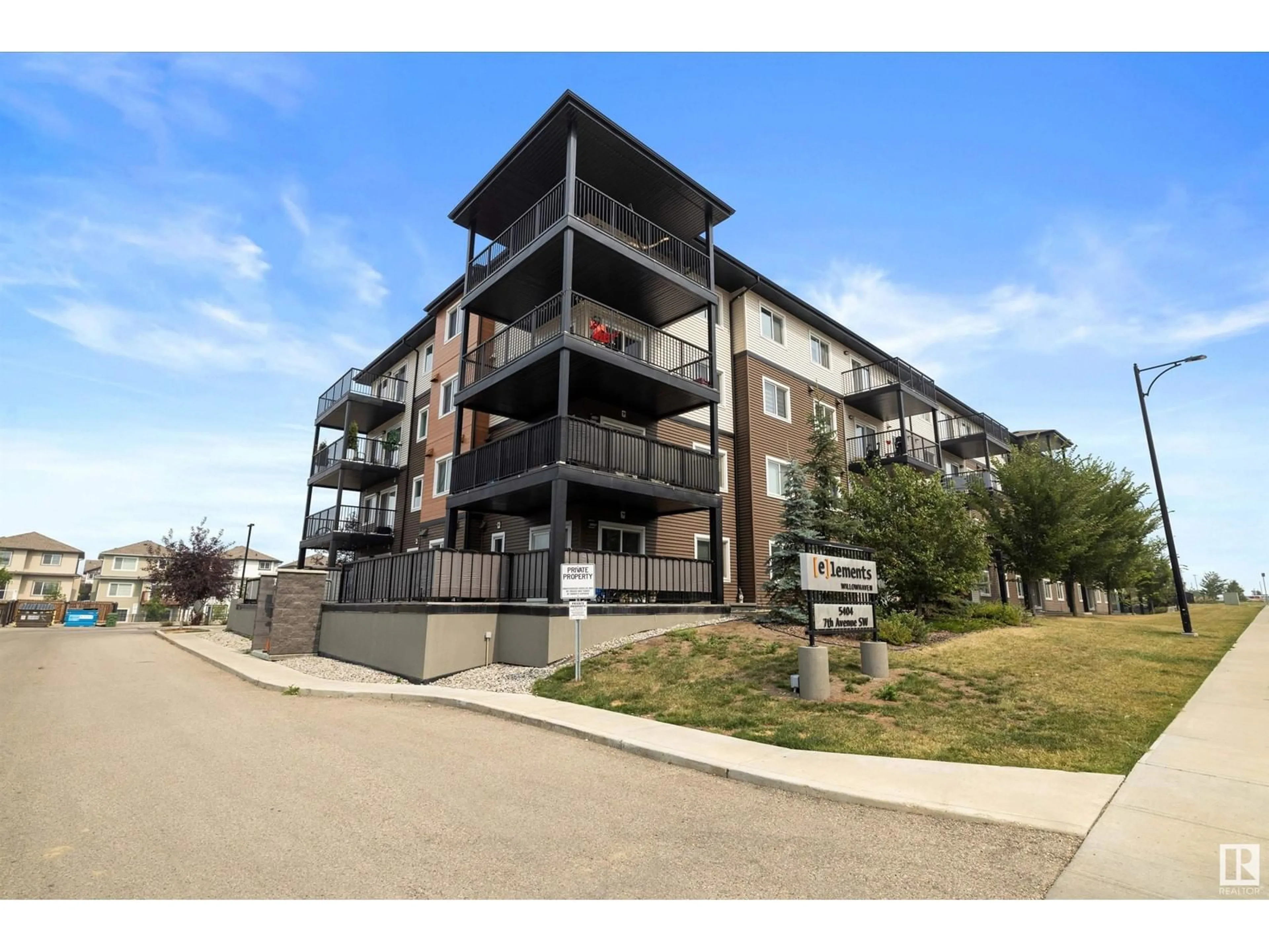 A pic from exterior of the house or condo for #315 5404 7 AV SW, Edmonton Alberta T6X2K4