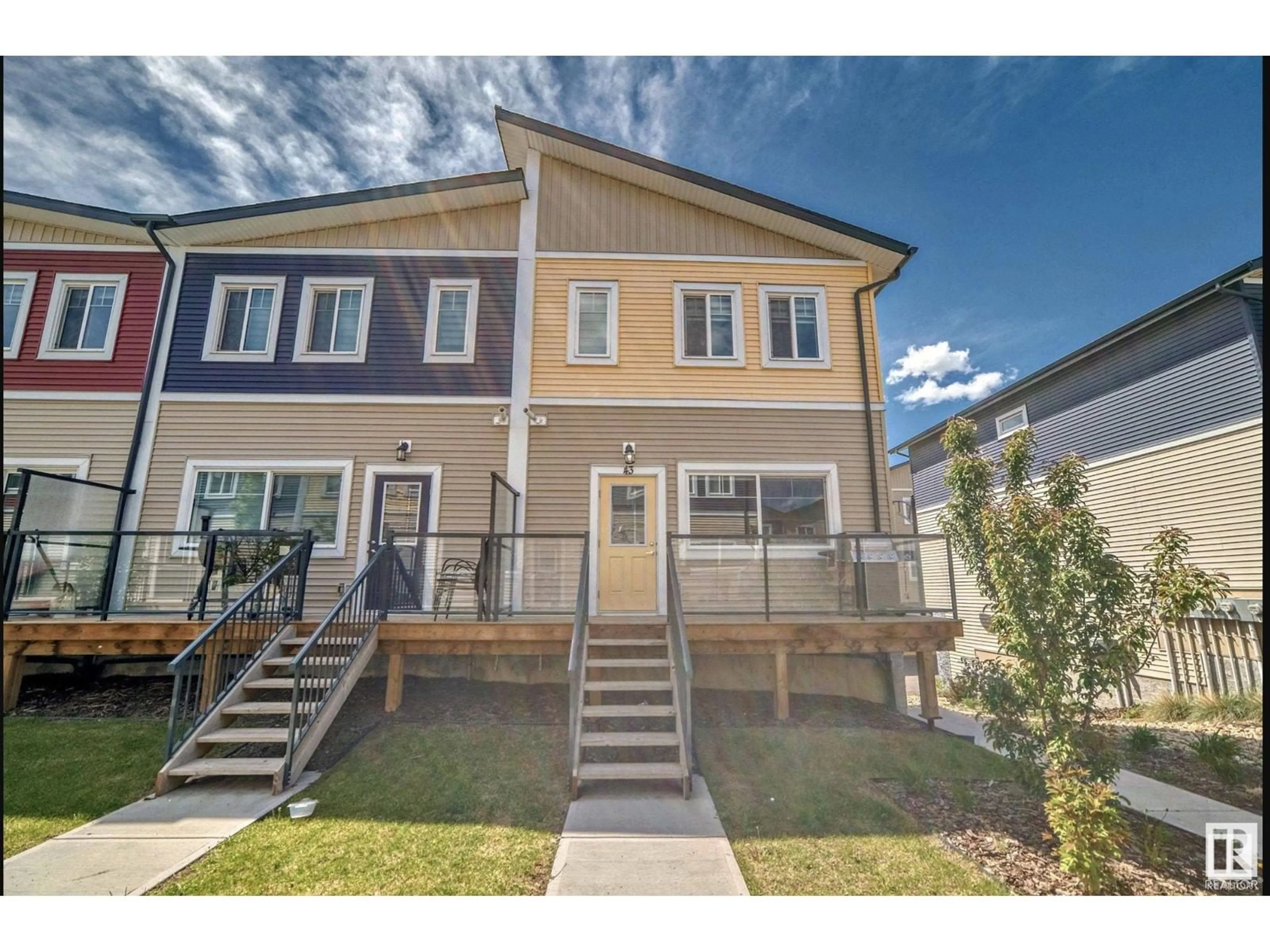 A pic from exterior of the house or condo for #43 2803 14 AV NW, Edmonton Alberta T6T2K4