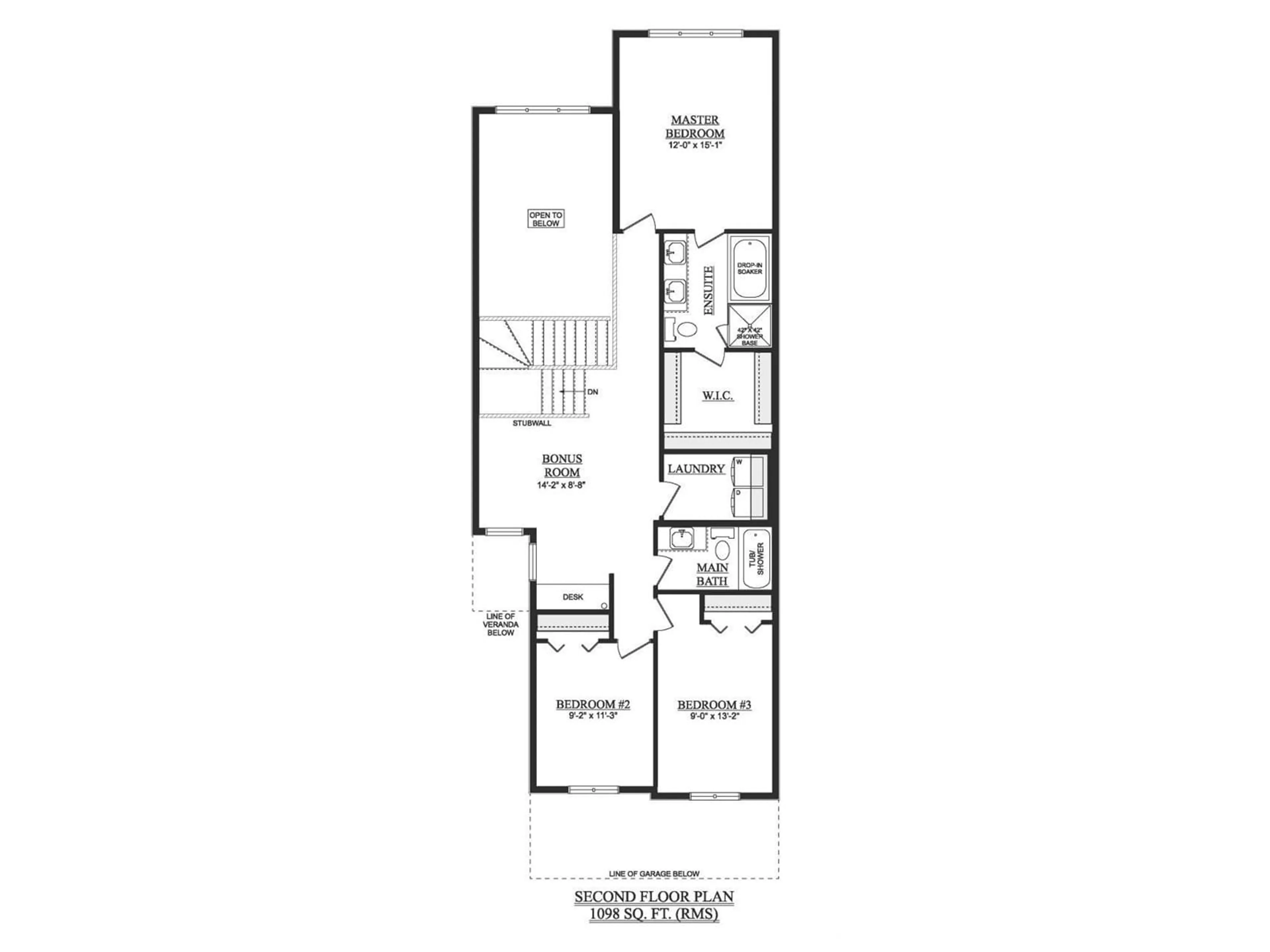 Floor plan for 103 Dansereau WY, Beaumont Alberta T4X0J3