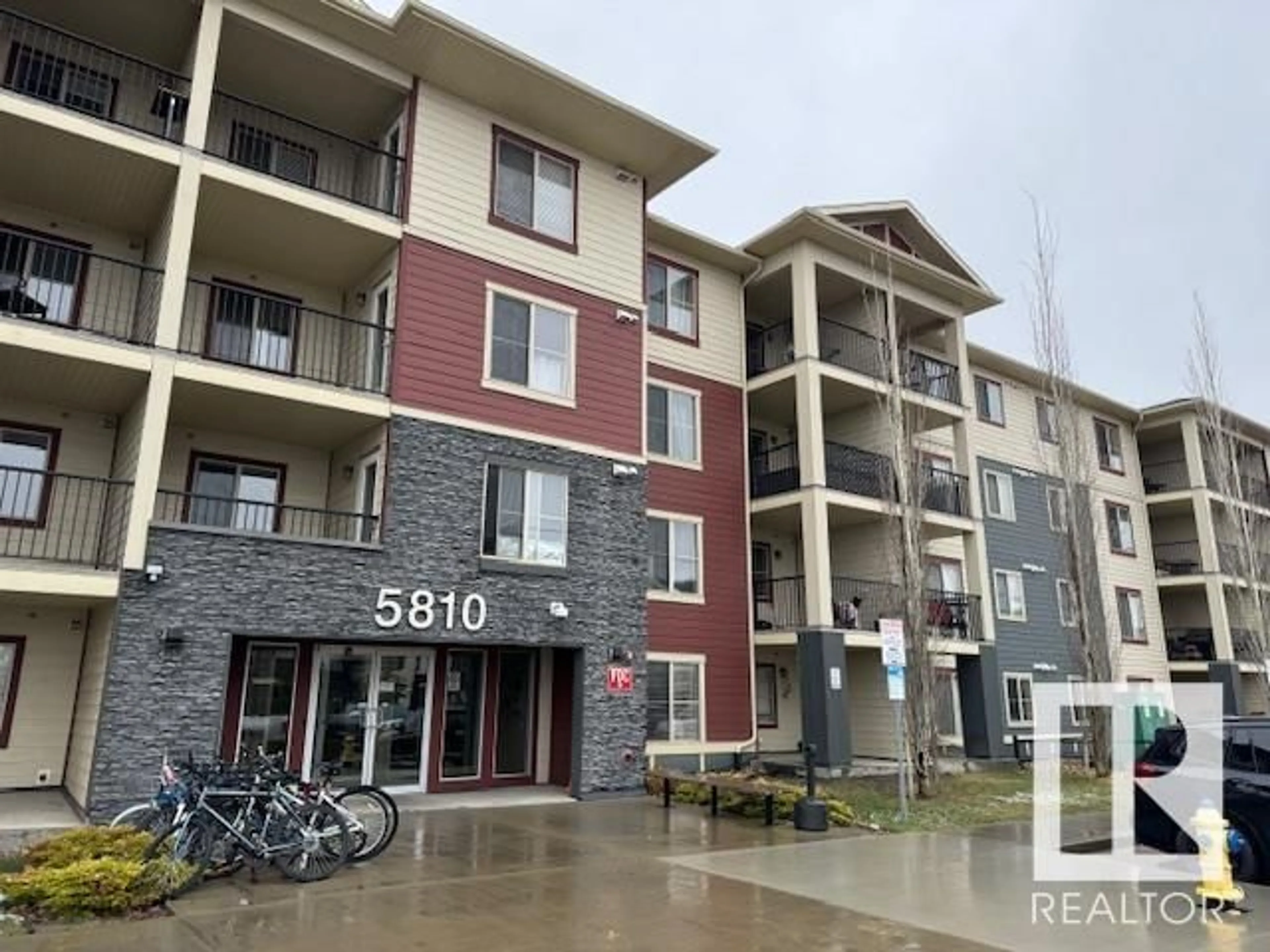 A pic from exterior of the house or condo for #413 5810 MULLEN PLACE PL NW, Edmonton Alberta T6R0W3