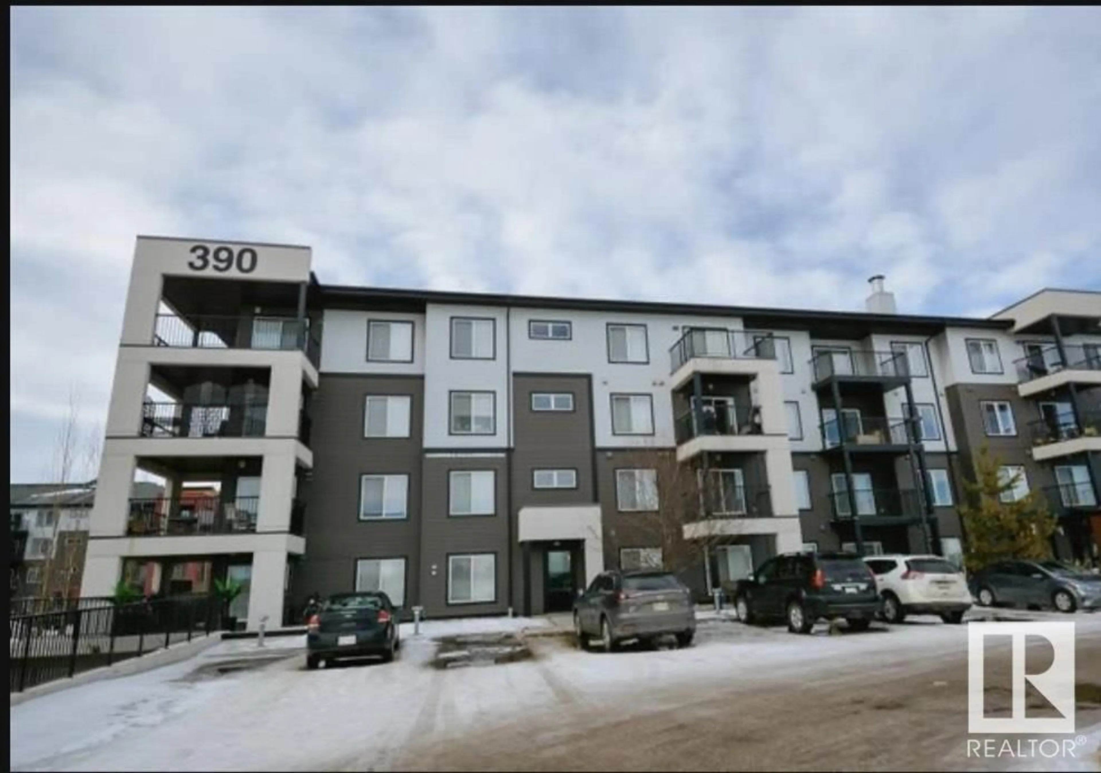 A pic from exterior of the house or condo for #331 390 WINDERMERE RD NW, Edmonton Alberta T6W0R1