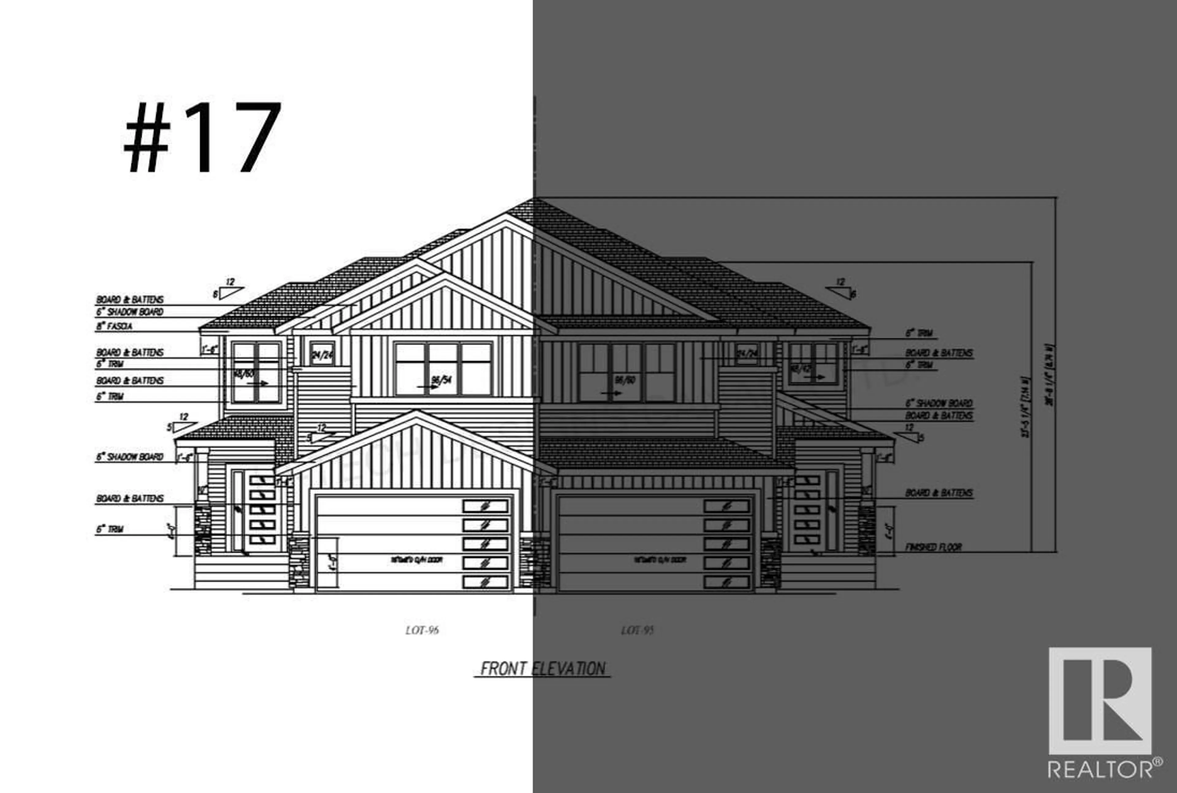 Frontside or backside of a home, the front or back of building for 17 HULL WD, Spruce Grove Alberta T7X0X5