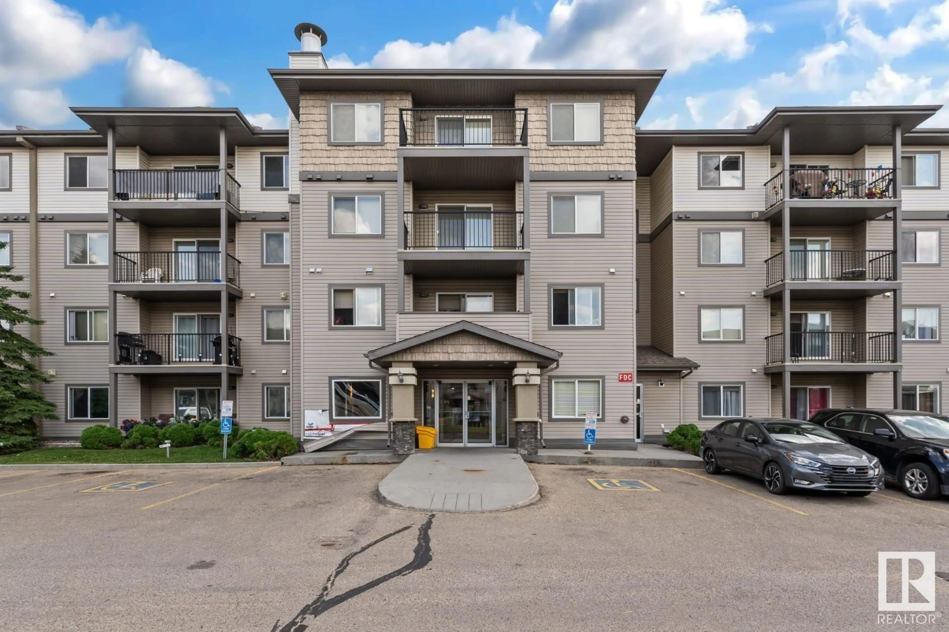 A pic from exterior of the house or condo for #320 309 Clareview Station DR NW, Edmonton Alberta T5Y0C5