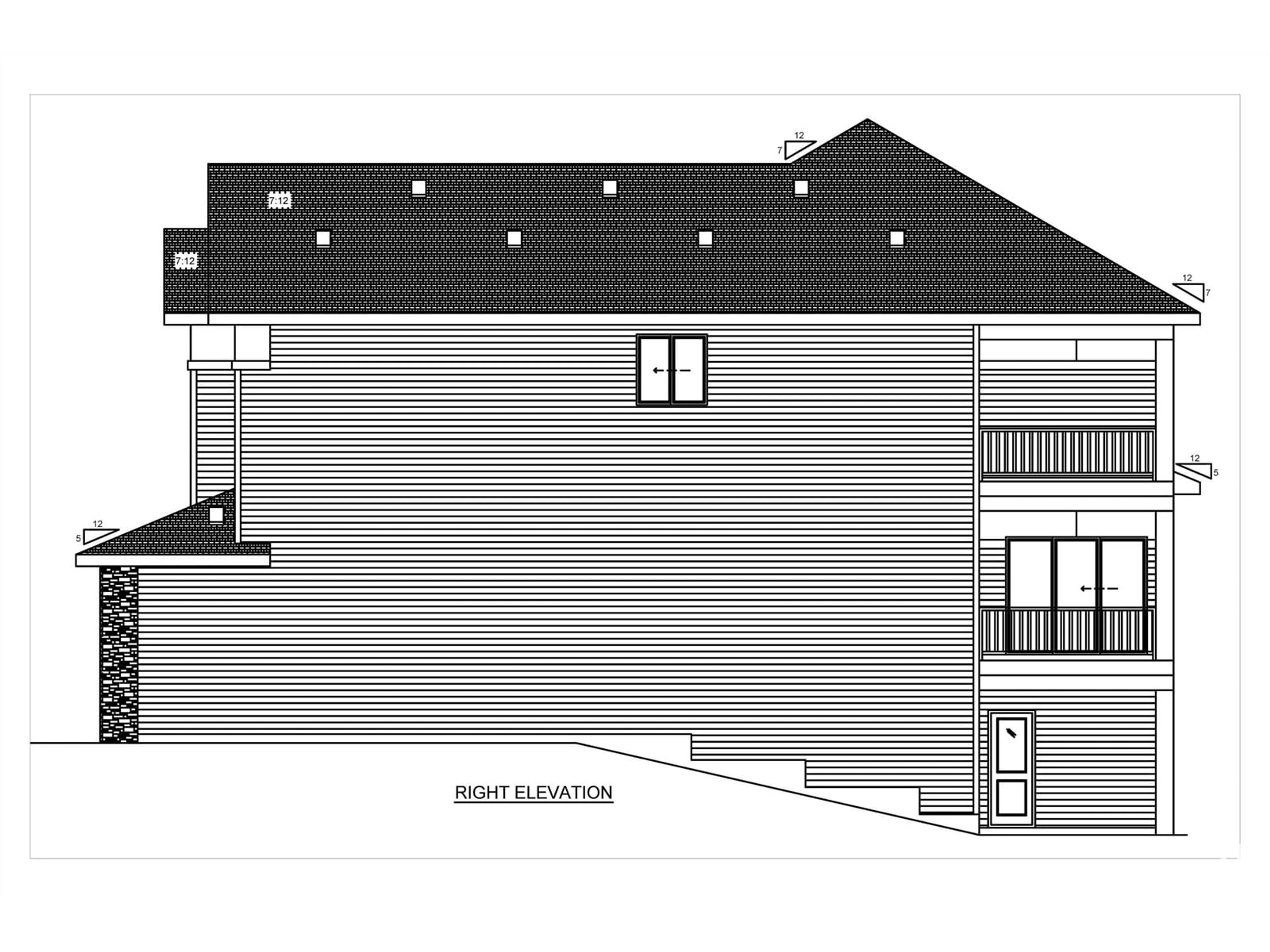 Frontside or backside of a home, the front or back of building for 91 Edgefield WY, St. Albert Alberta T8N7Z9