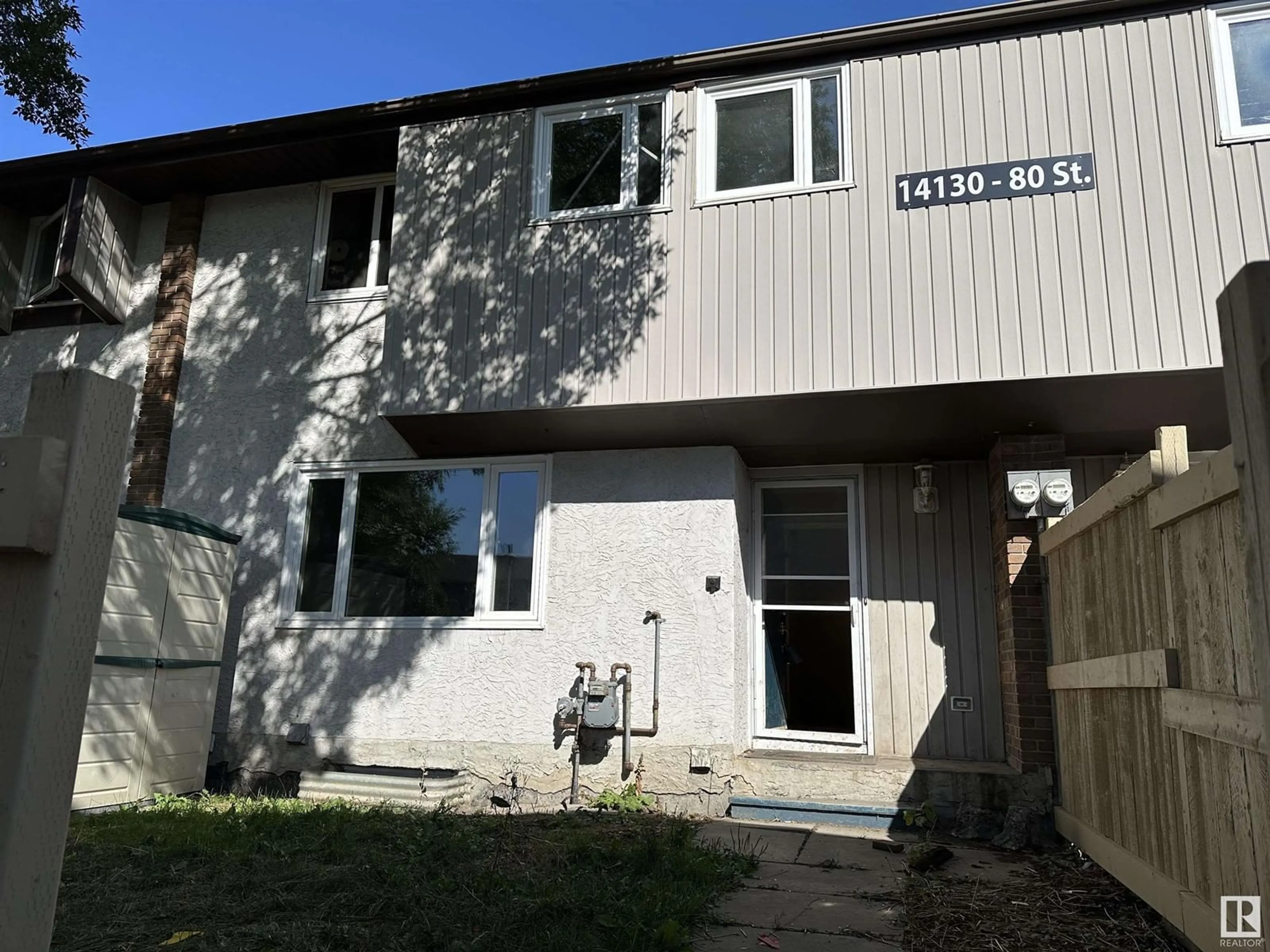 A pic from exterior of the house or condo for #5 14130 80 ST NW, Edmonton Alberta T5C1L6