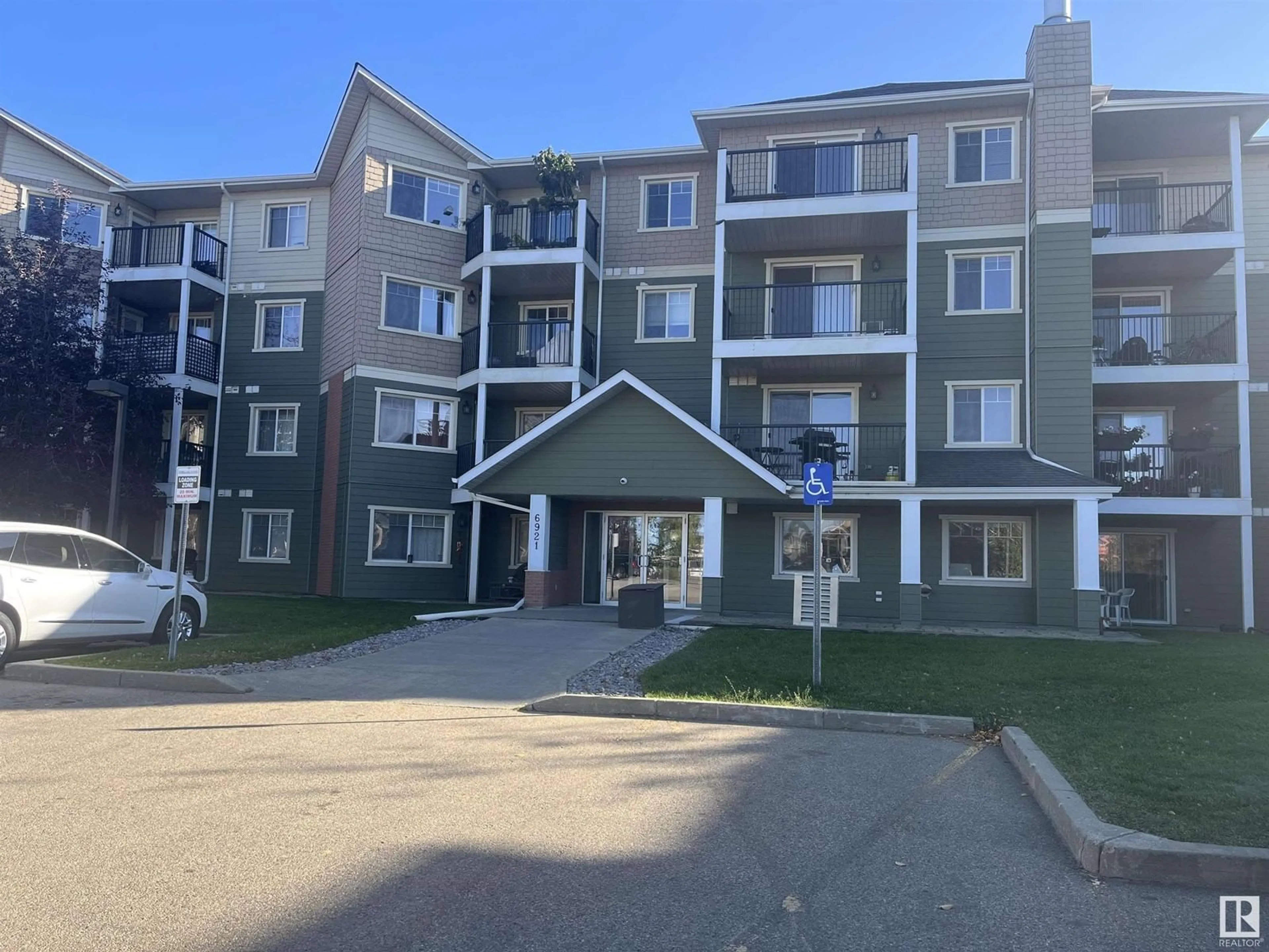 A pic from exterior of the house or condo for #206 6921 199 ST NW, Edmonton Alberta T5T3X7