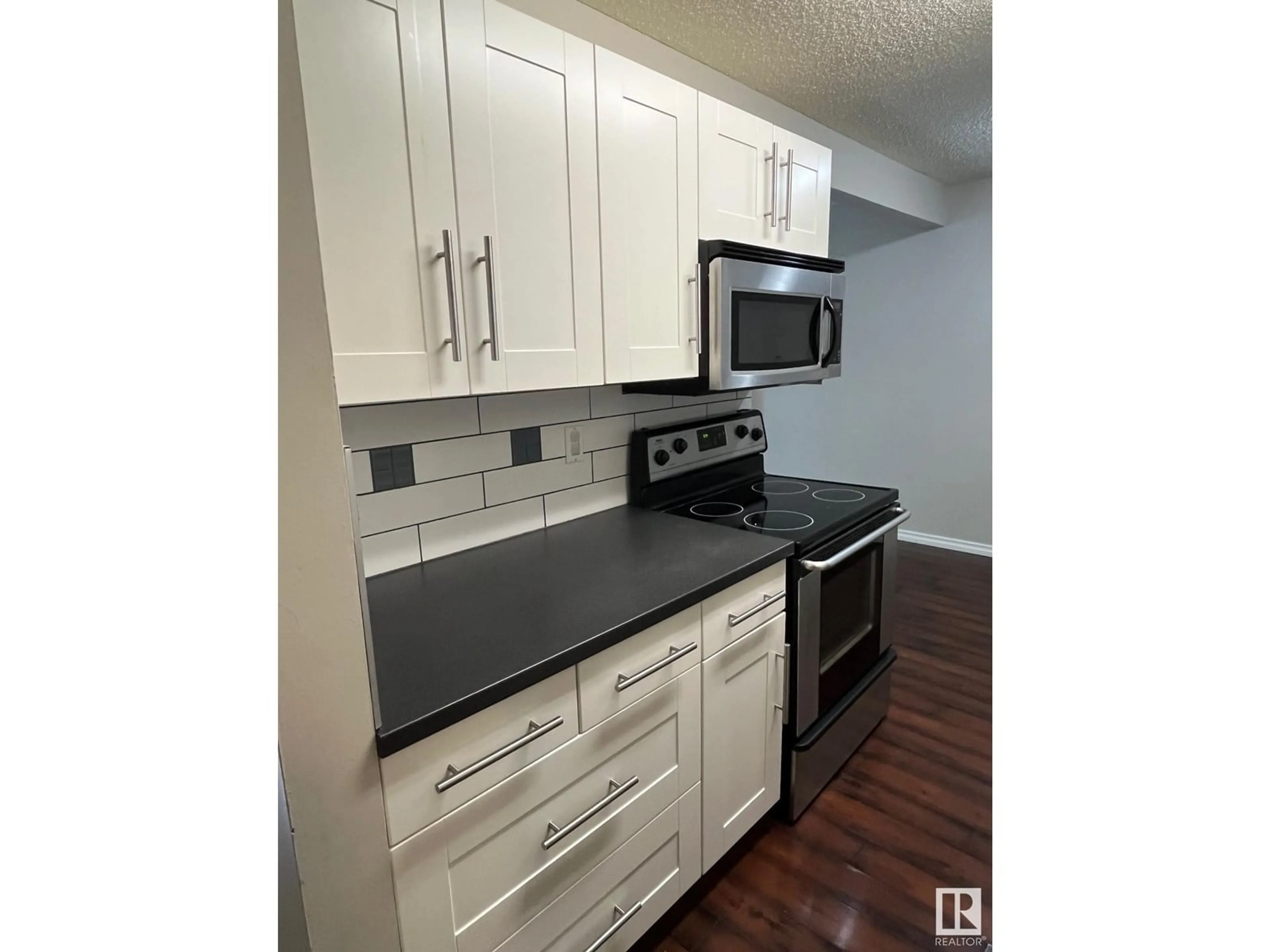 Standard kitchen for #207 10305 116 street NW NW, Edmonton Alberta T5K1W5