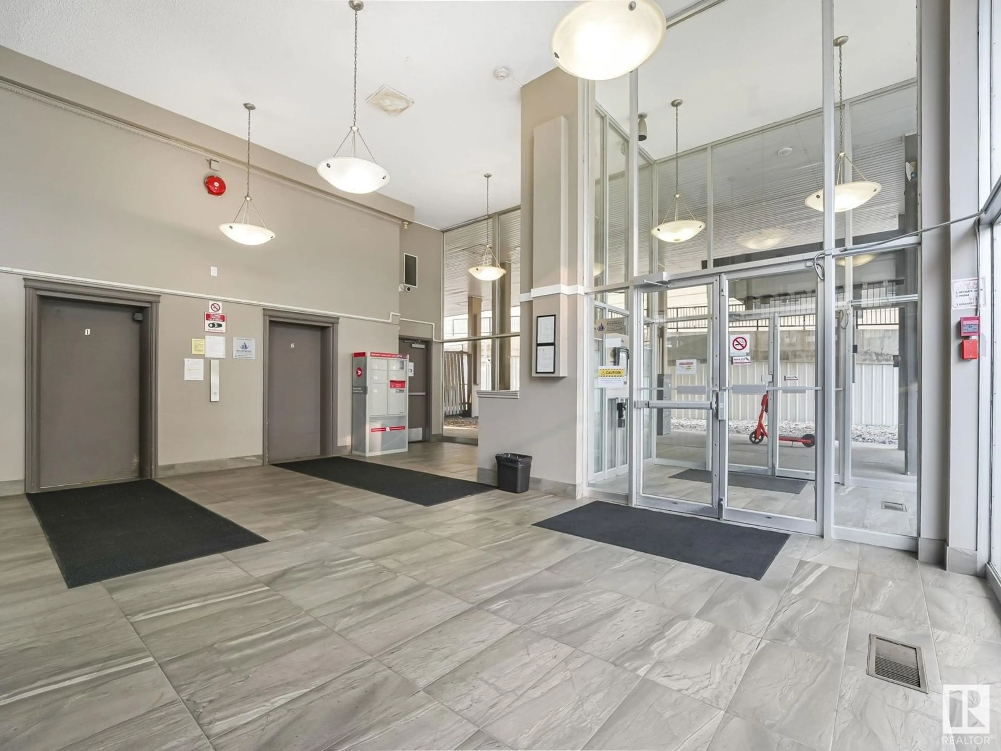 Indoor lobby, unknown floor for #805 9730 106 ST NW, Edmonton Alberta T5K1B7