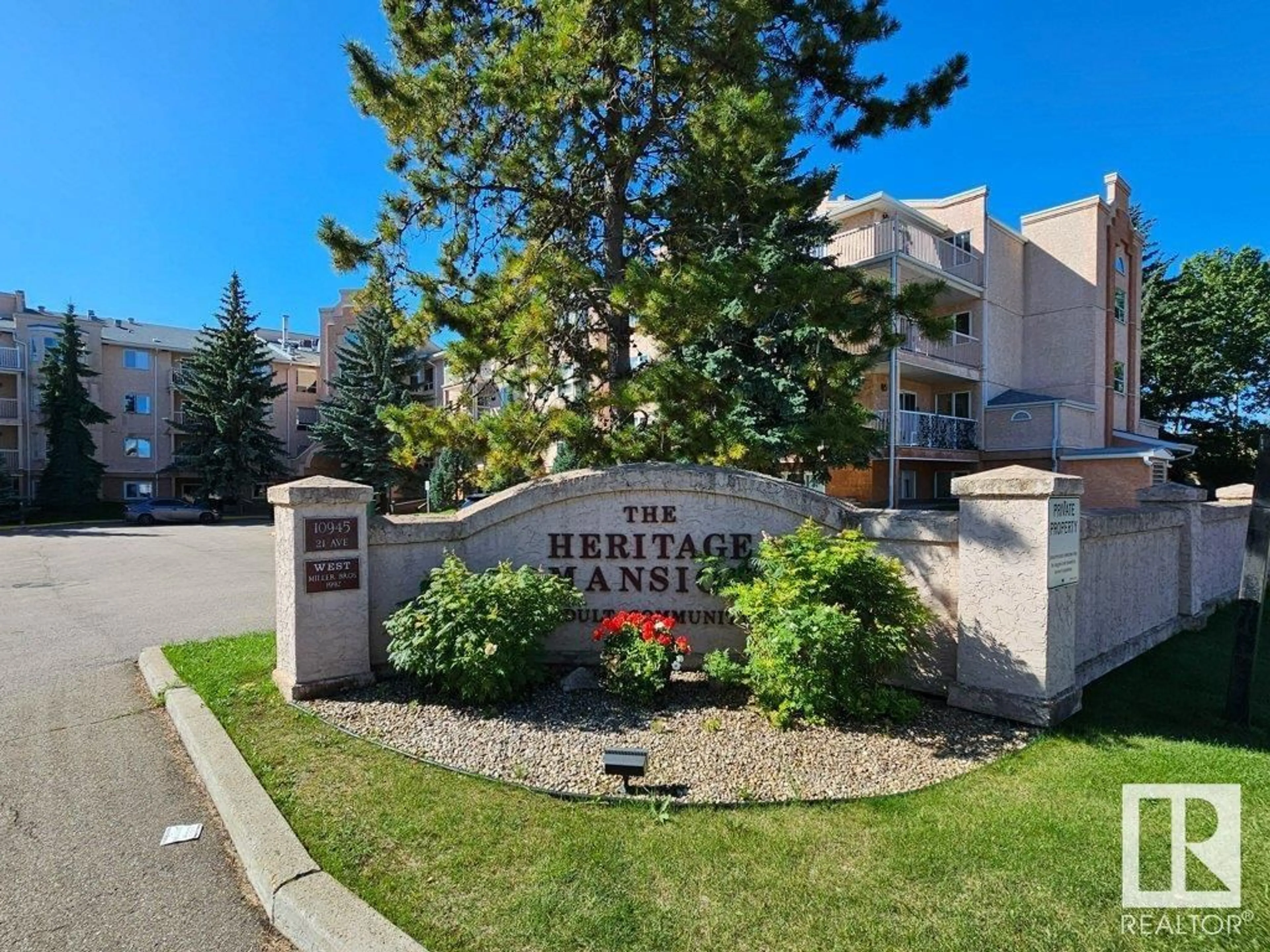 A pic from exterior of the house or condo for #312 10945 21 AV NW, Edmonton Alberta T6J6R3