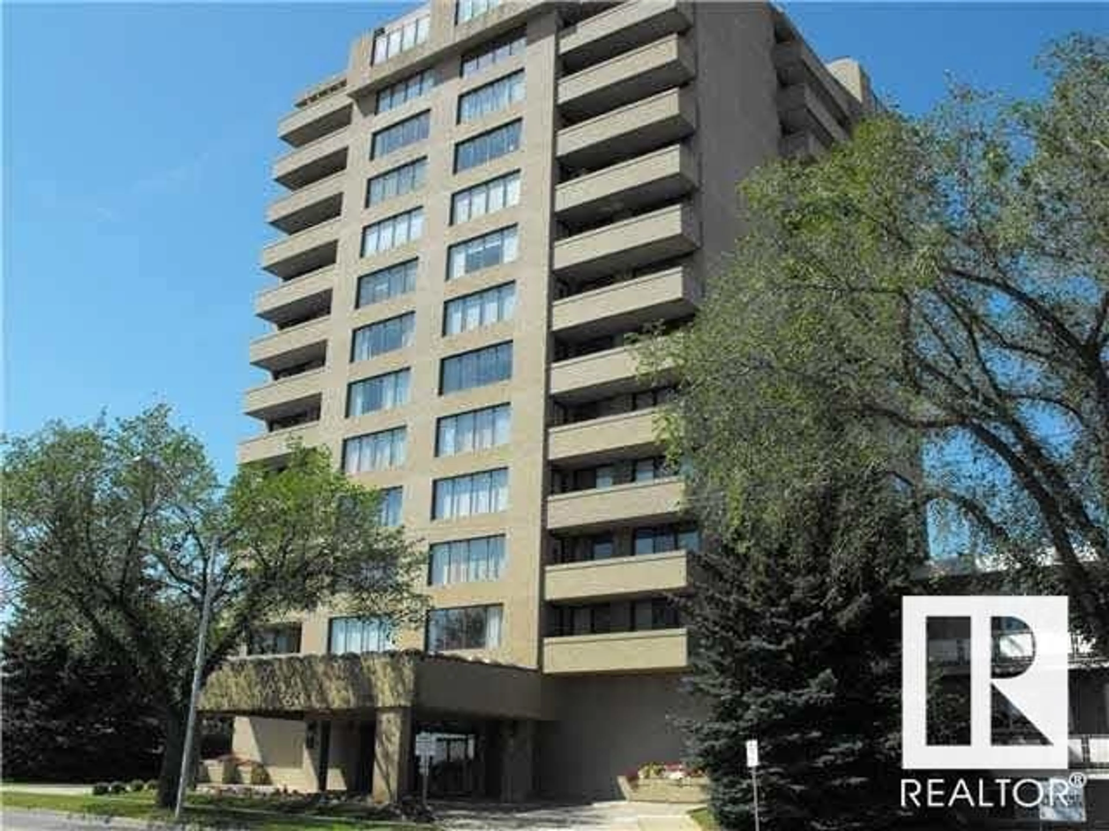 A pic from exterior of the house or condo for #1106 8340 jasper ave NW, Edmonton Alberta T5H4C6