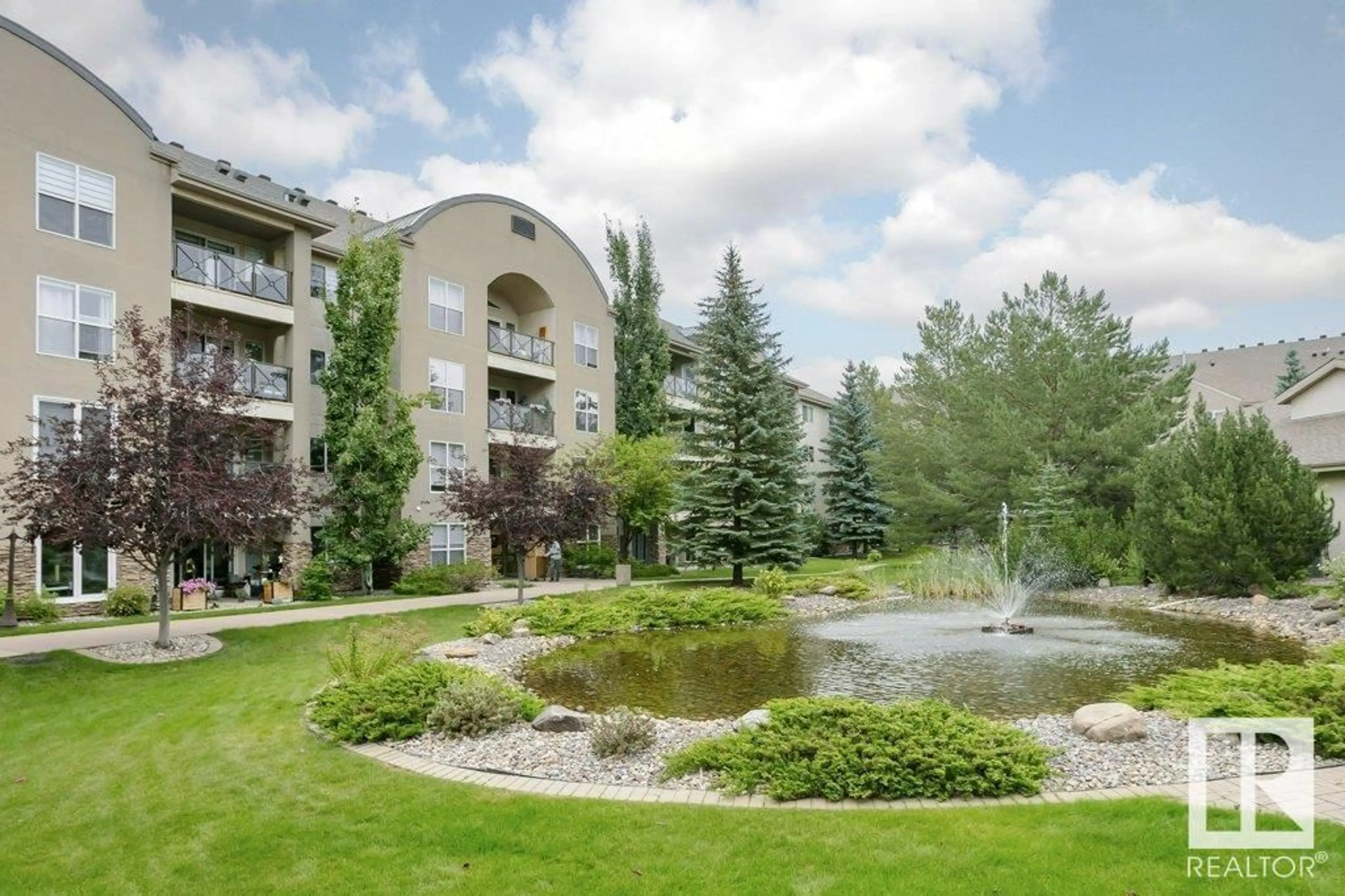 A pic from exterior of the house or condo for #108 8956 156 ST NW, Edmonton Alberta T5R5Z6