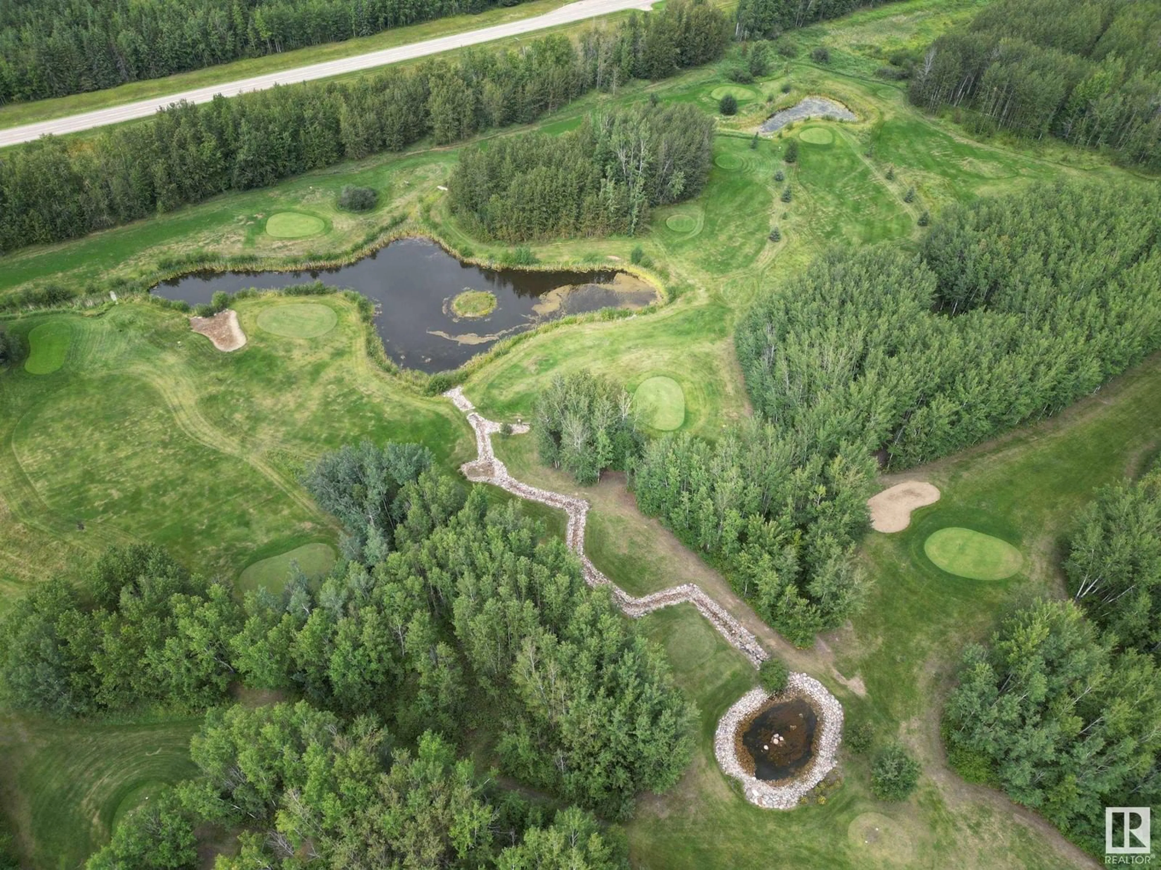 A pic from outside/outdoor area/front of a property/back of a property/a pic from drone, forest/trees view for 655040 Rge Rd 224, Rural Athabasca County Alberta T9S2B1