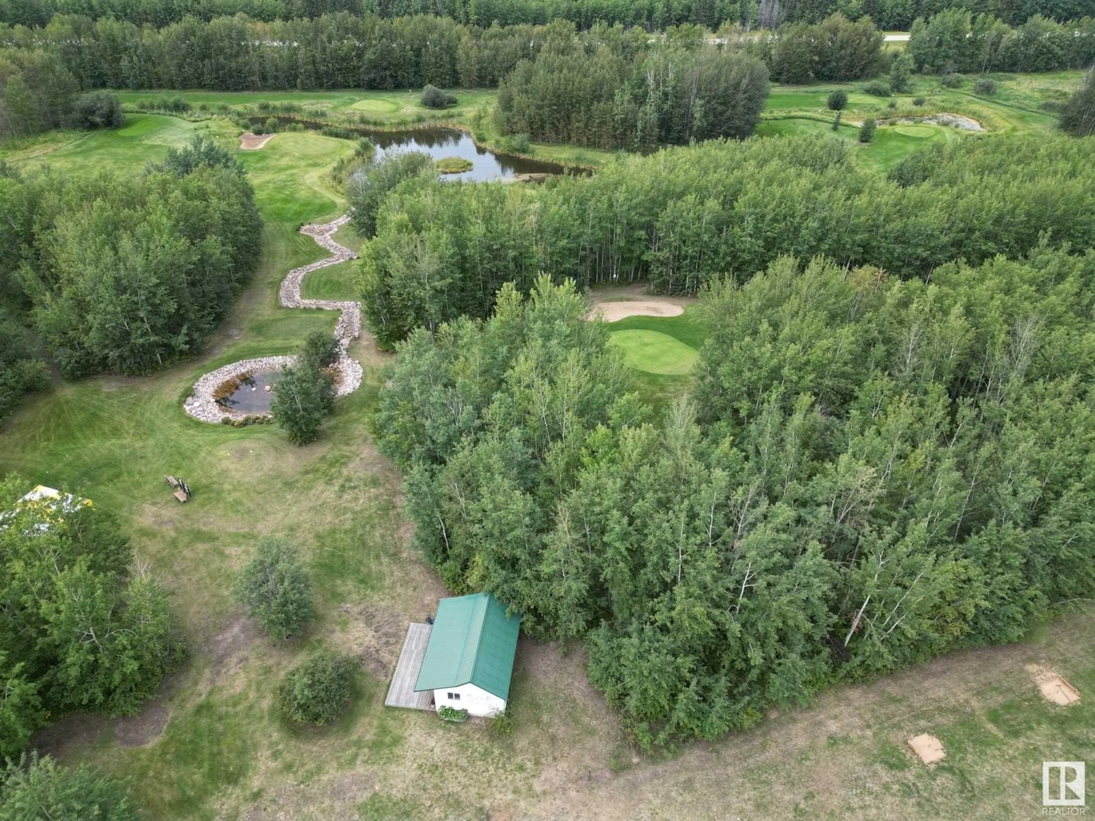 A pic from outside/outdoor area/front of a property/back of a property/a pic from drone, forest/trees view for 655040 Rge Rd 224, Rural Athabasca County Alberta T9S2B1