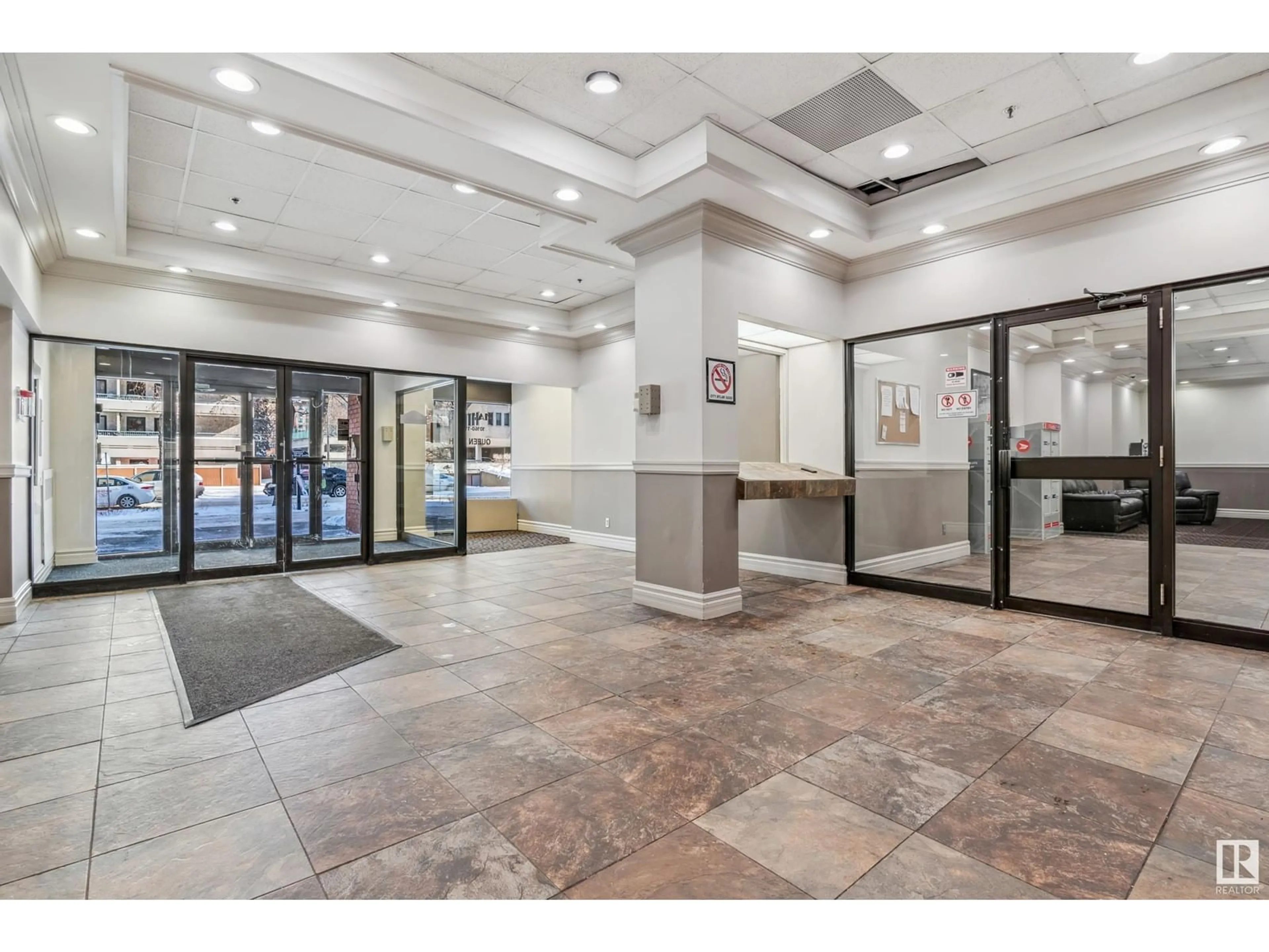 Indoor lobby, unknown floor for #419 10160 114 ST NW, Edmonton Alberta T5K2L2