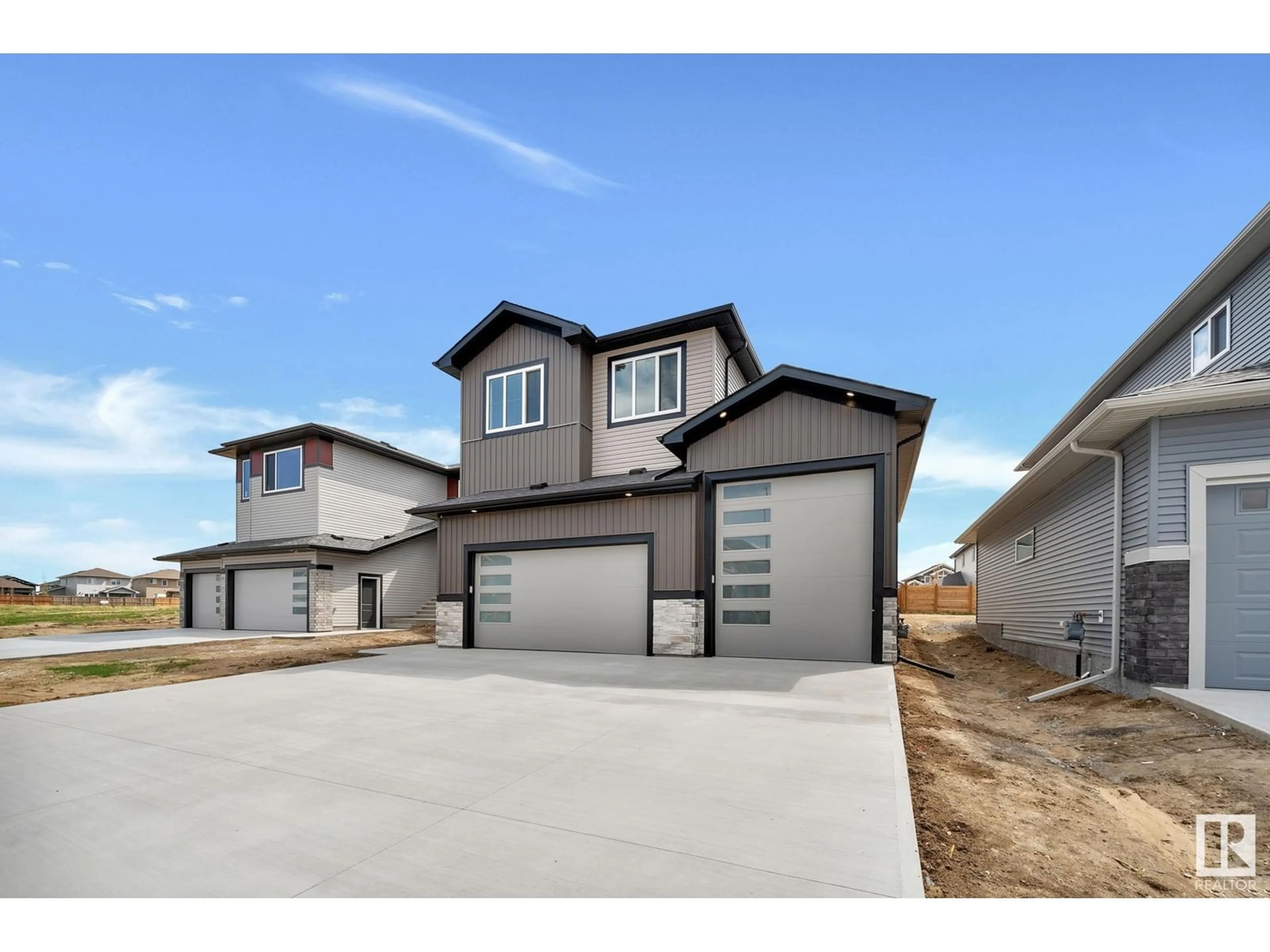 Frontside or backside of a home, the street view for 42 Darby CR, Spruce Grove Alberta T7X0W9