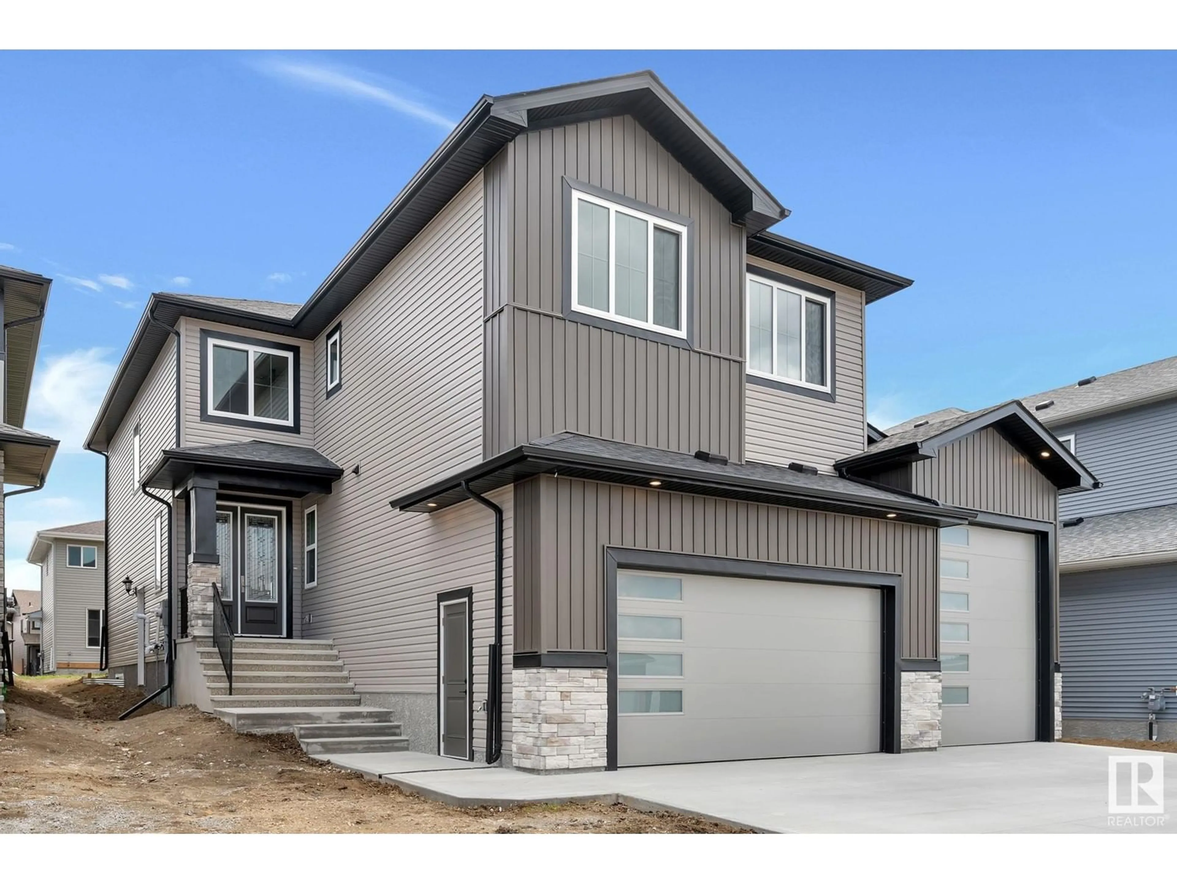 Frontside or backside of a home, the street view for 42 Darby CR, Spruce Grove Alberta T7X0W9