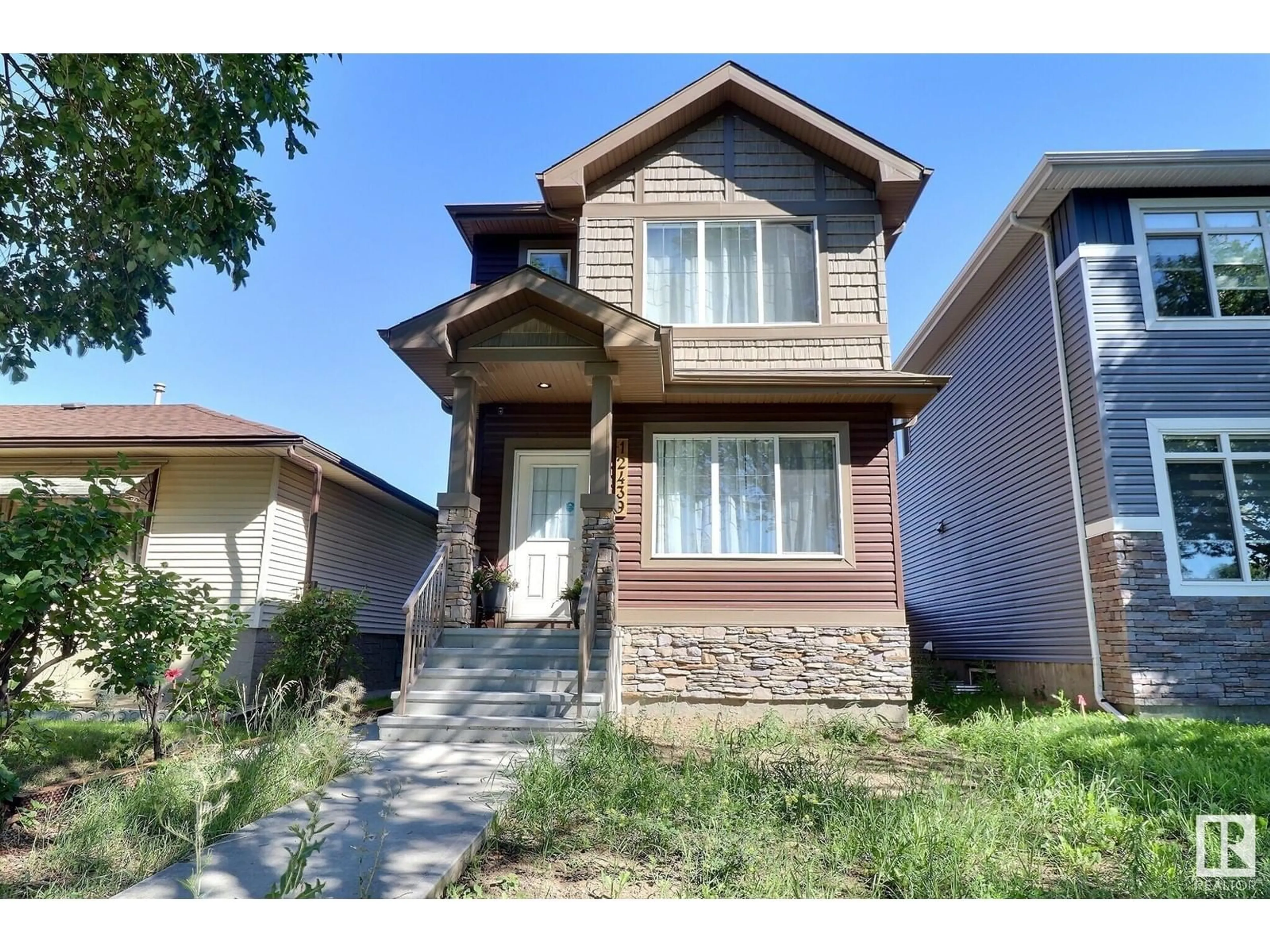 Frontside or backside of a home for 12439 83 ST NW, Edmonton Alberta T5B3A5