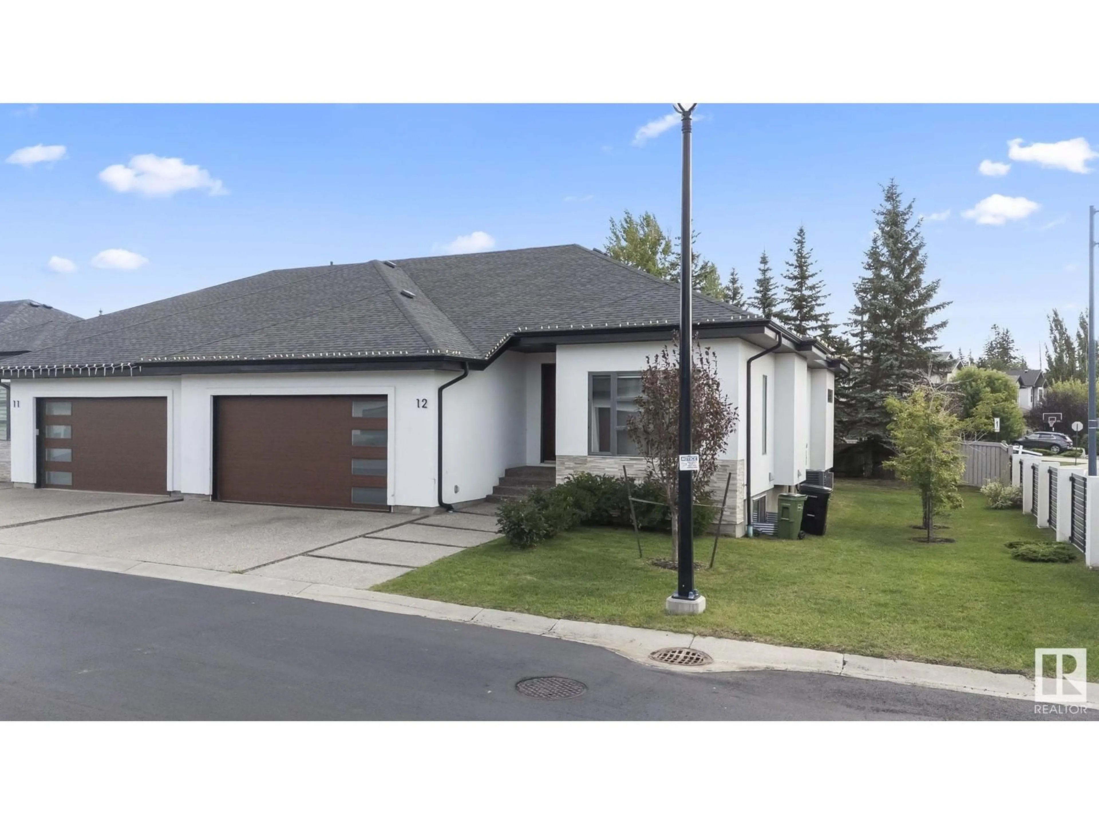 Frontside or backside of a home for #12 604 MCALLISTER LO SW, Edmonton Alberta T6W1N1