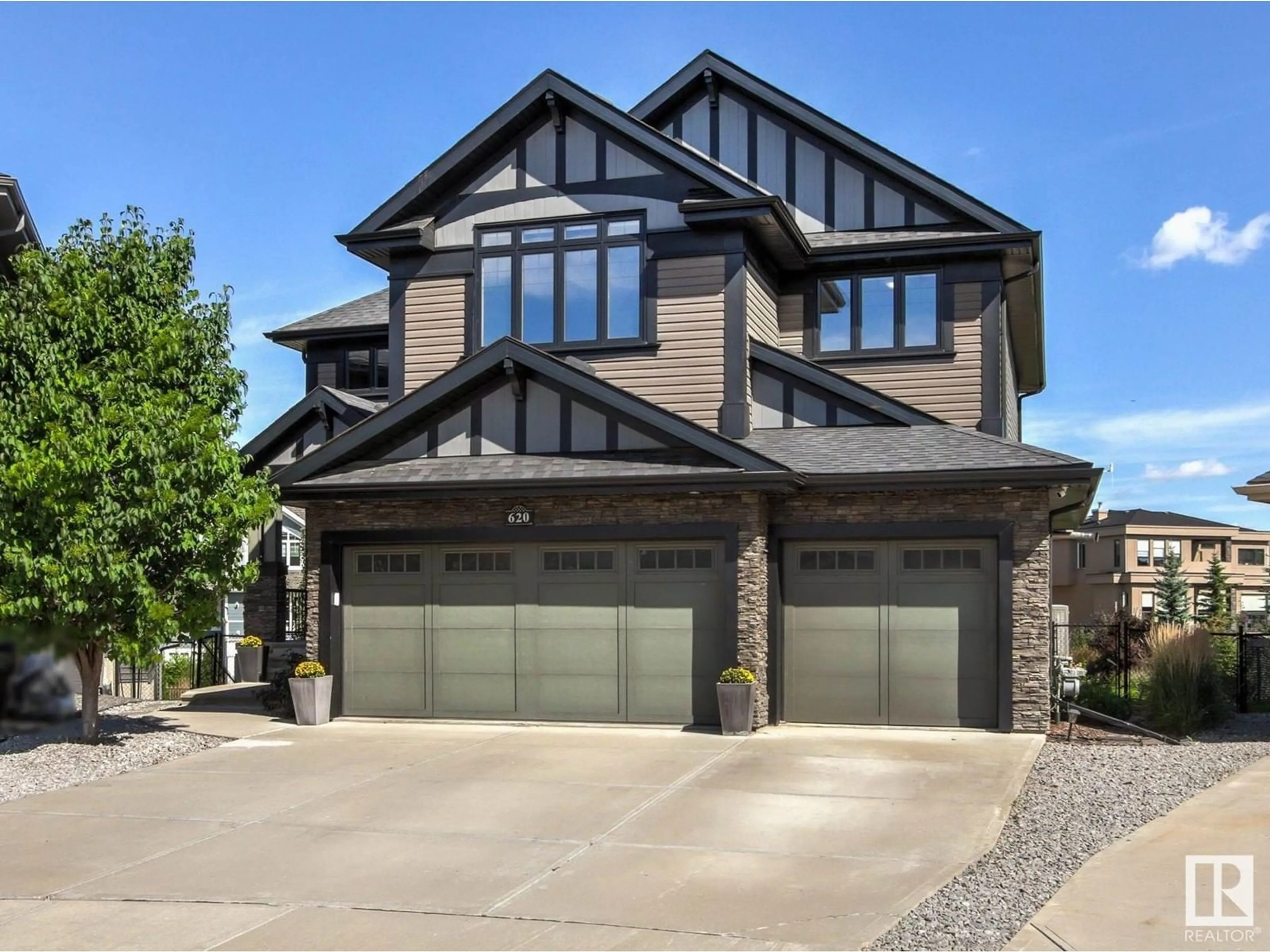 Frontside or backside of a home, cottage for 620 WINDERMERE CO NW, Edmonton Alberta T6W0T2