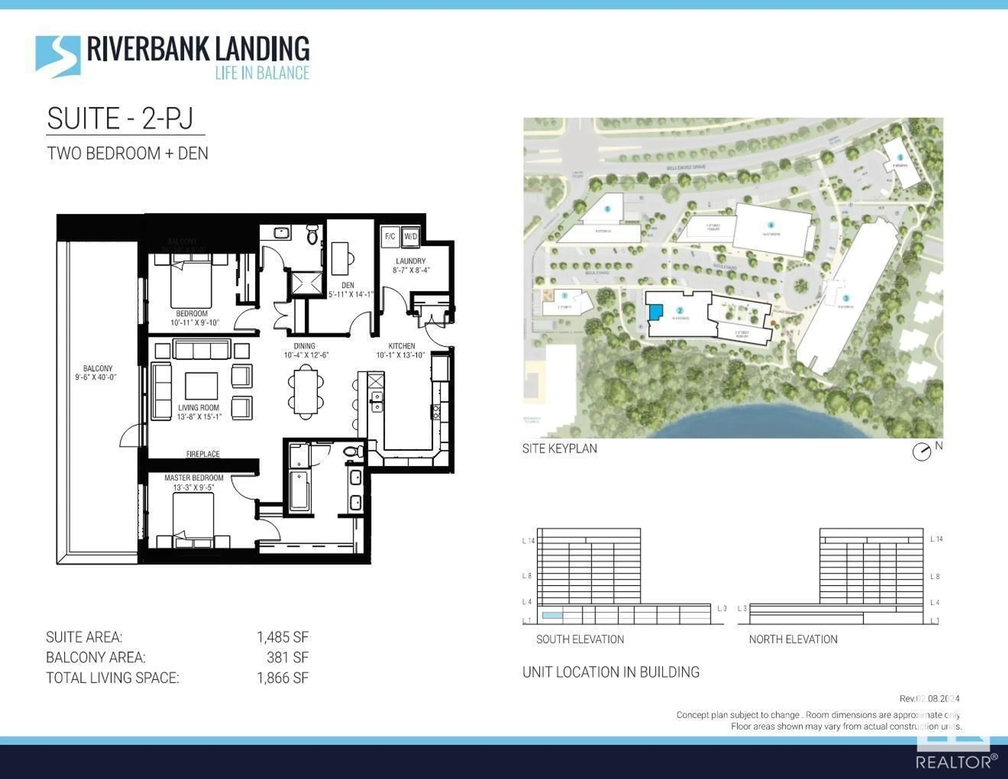 Floor plan for 208 - 260 BELLEROSE DR, St. Albert Alberta T8N7P7