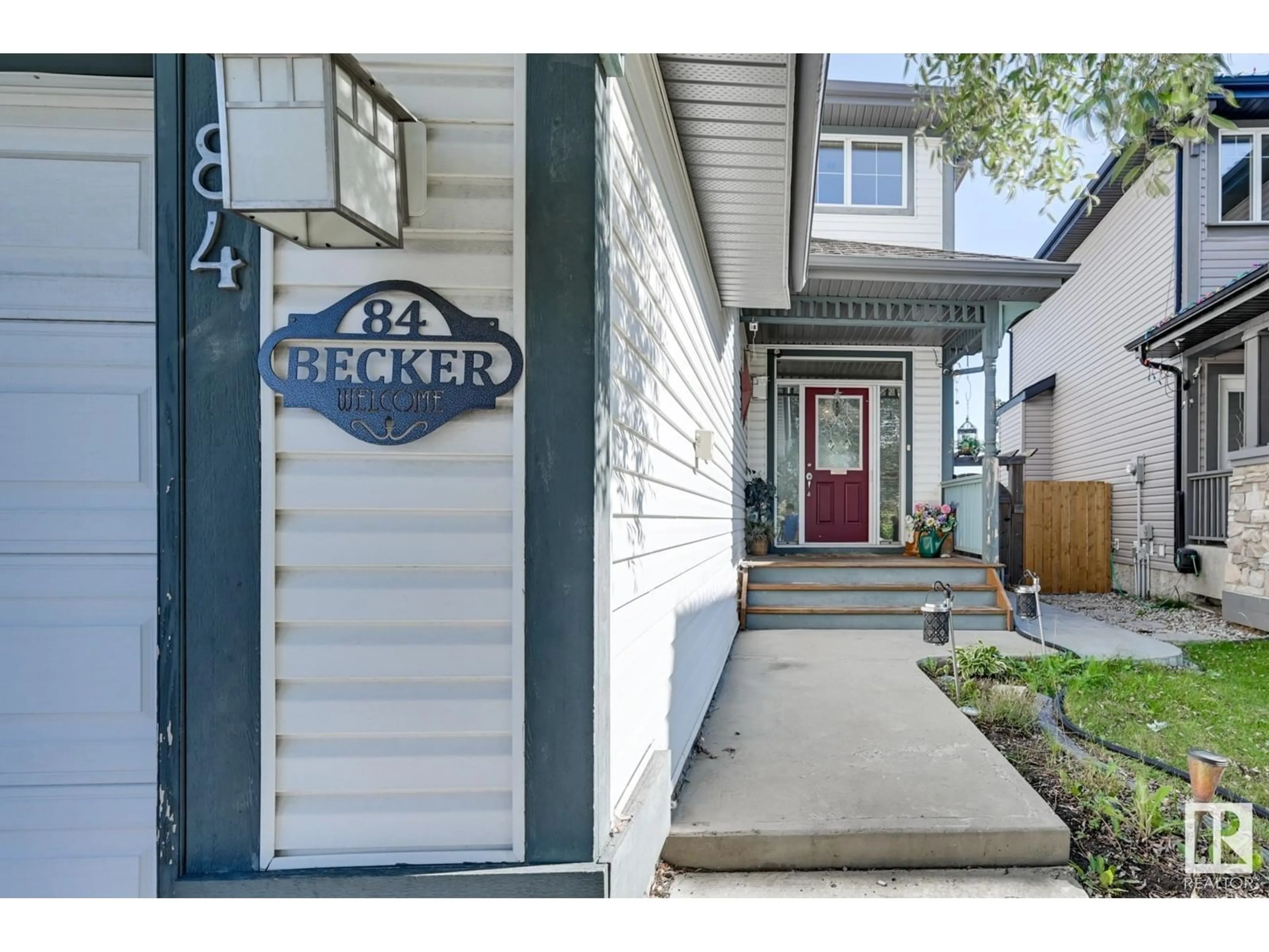 Frontside or backside of a home for 84 BECKER CR, Fort Saskatchewan Alberta T8L0C2