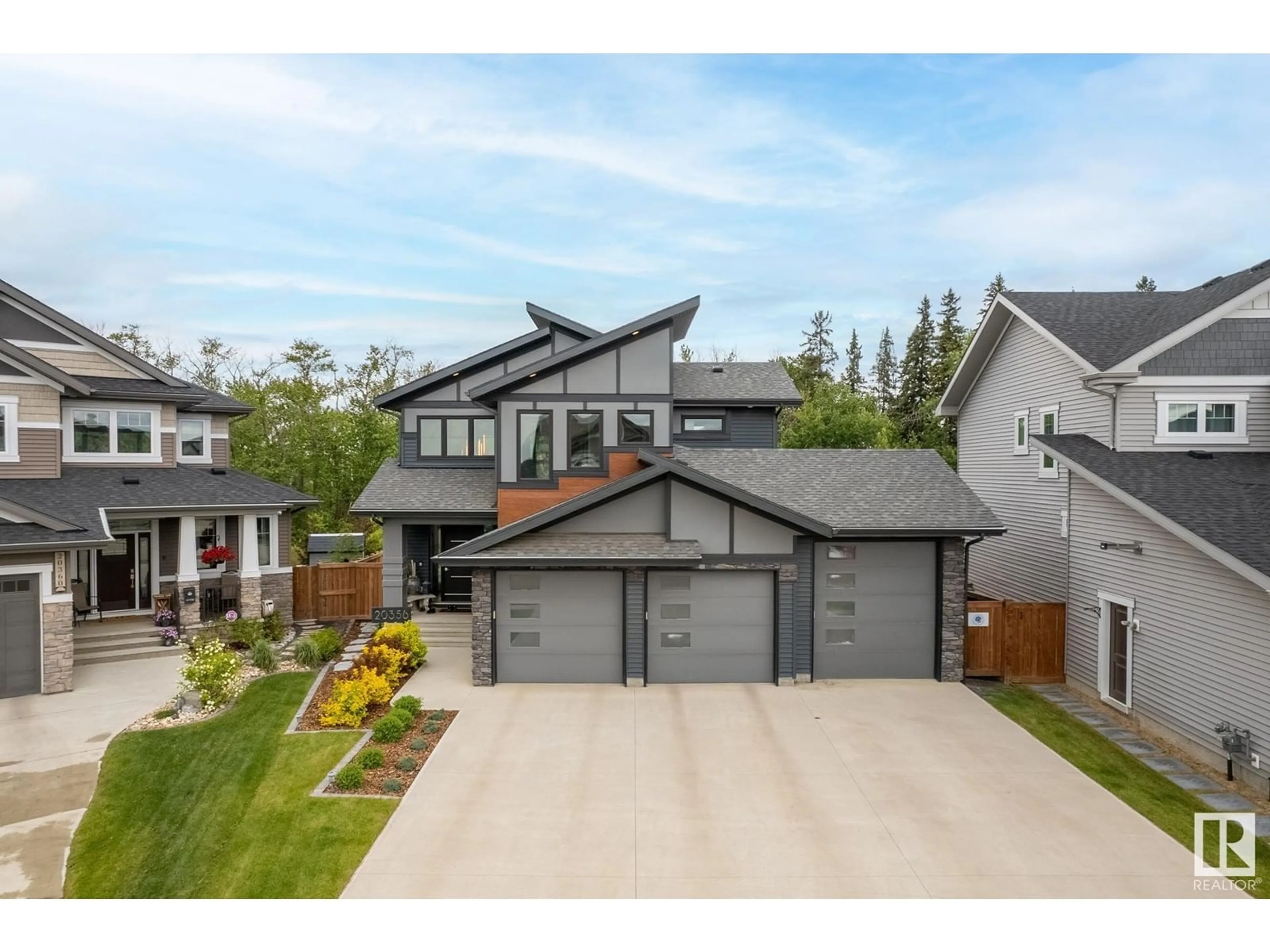 Frontside or backside of a home, the street view for 20356 29 AV NW, Edmonton Alberta T6M0W4