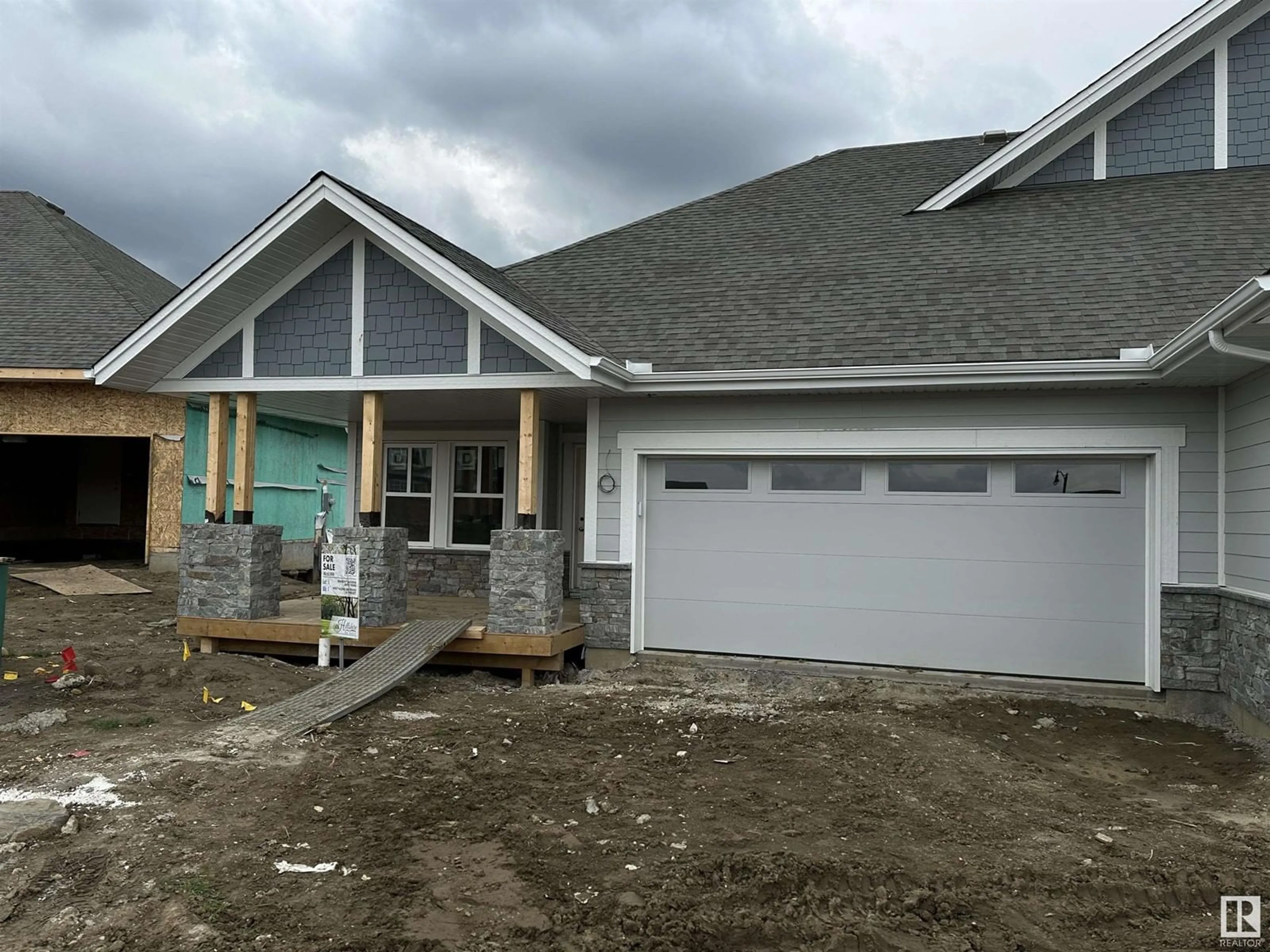 Frontside or backside of a home, cottage for #5 120 Hillshire BV, Sherwood Park Alberta T8B0C9