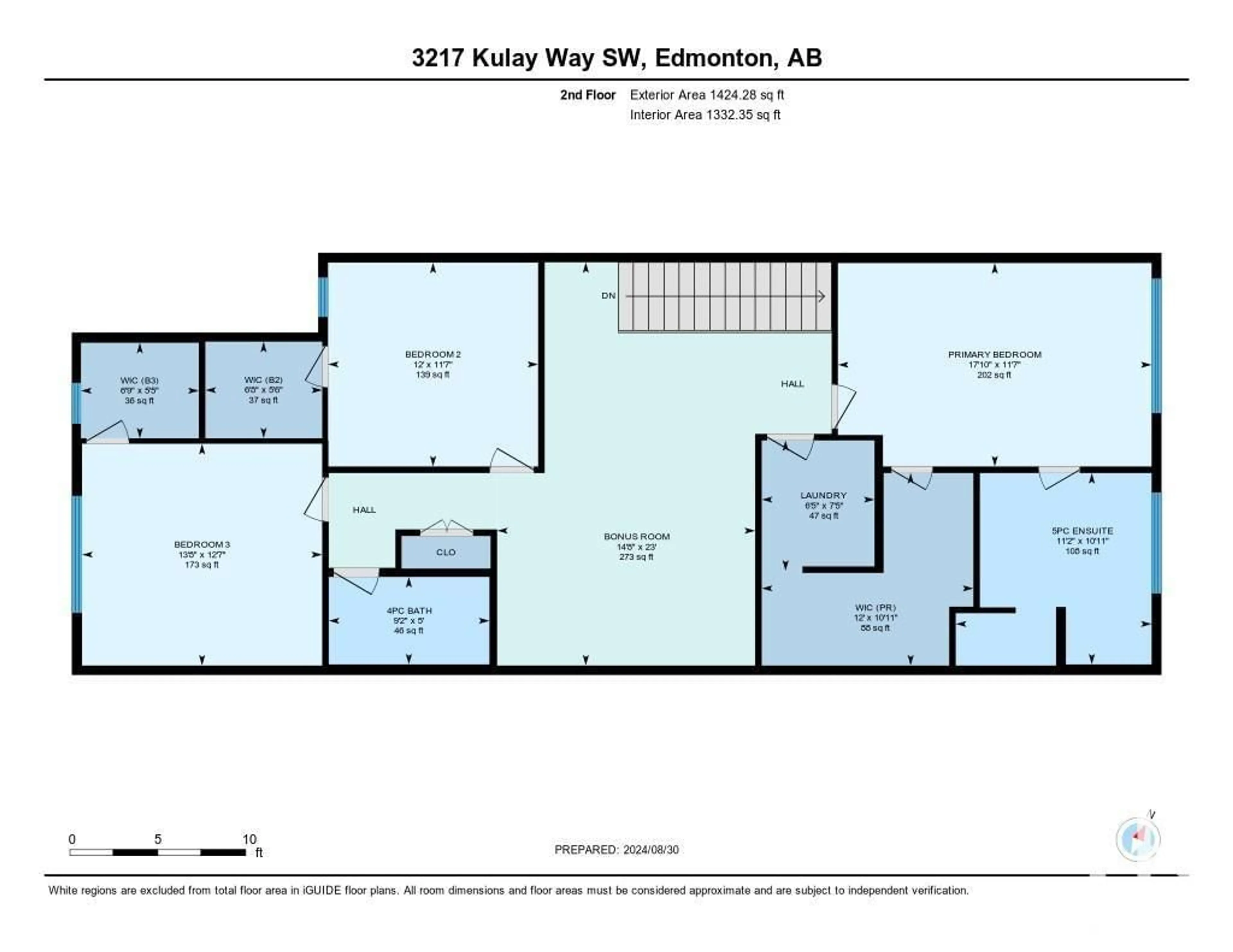 Floor plan for 3217 KULAY WY SW SW, Edmonton Alberta T6W2J7