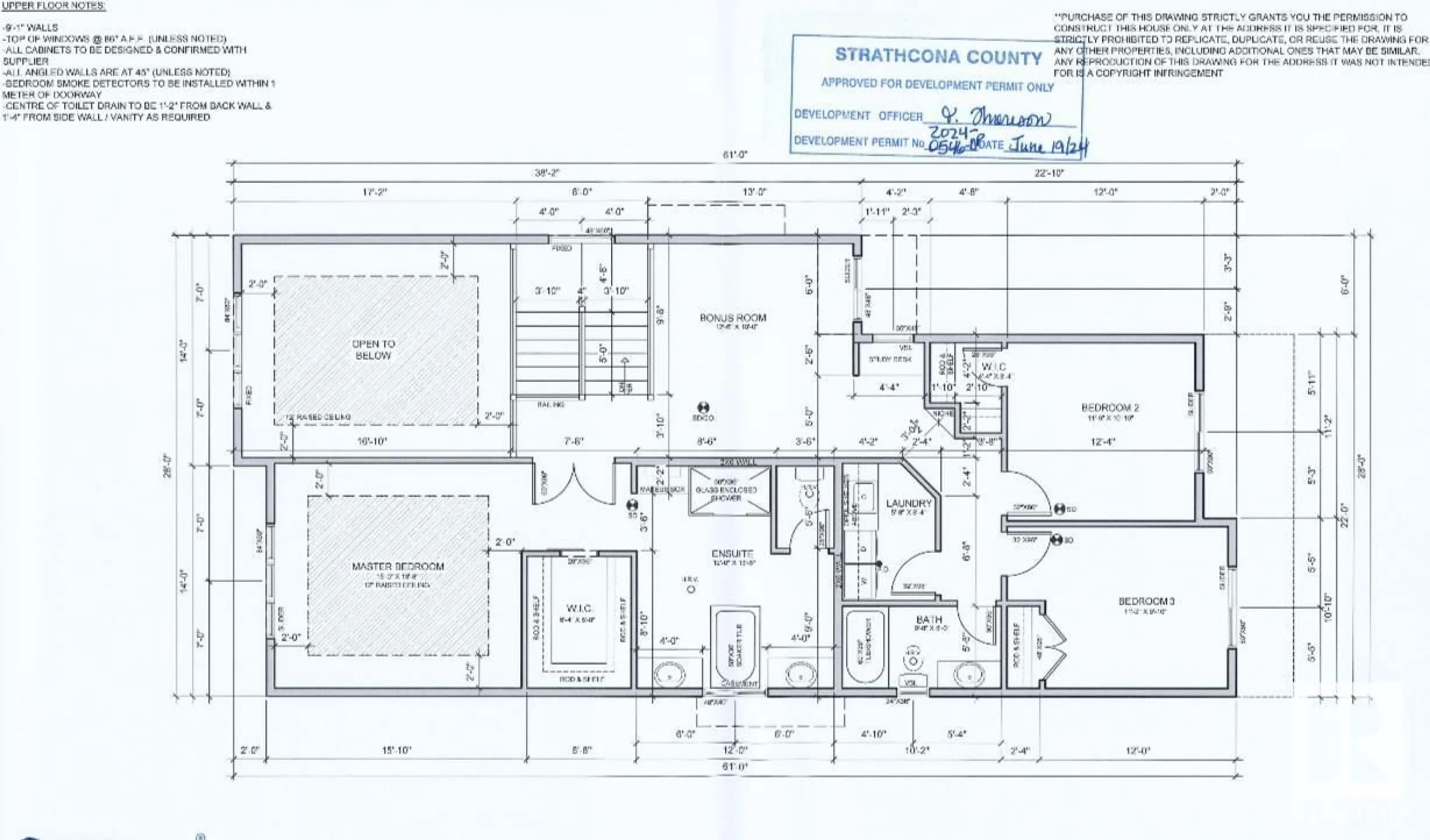 Floor plan for 45 Cerbat CR, Sherwood Park Alberta T8H2Z3