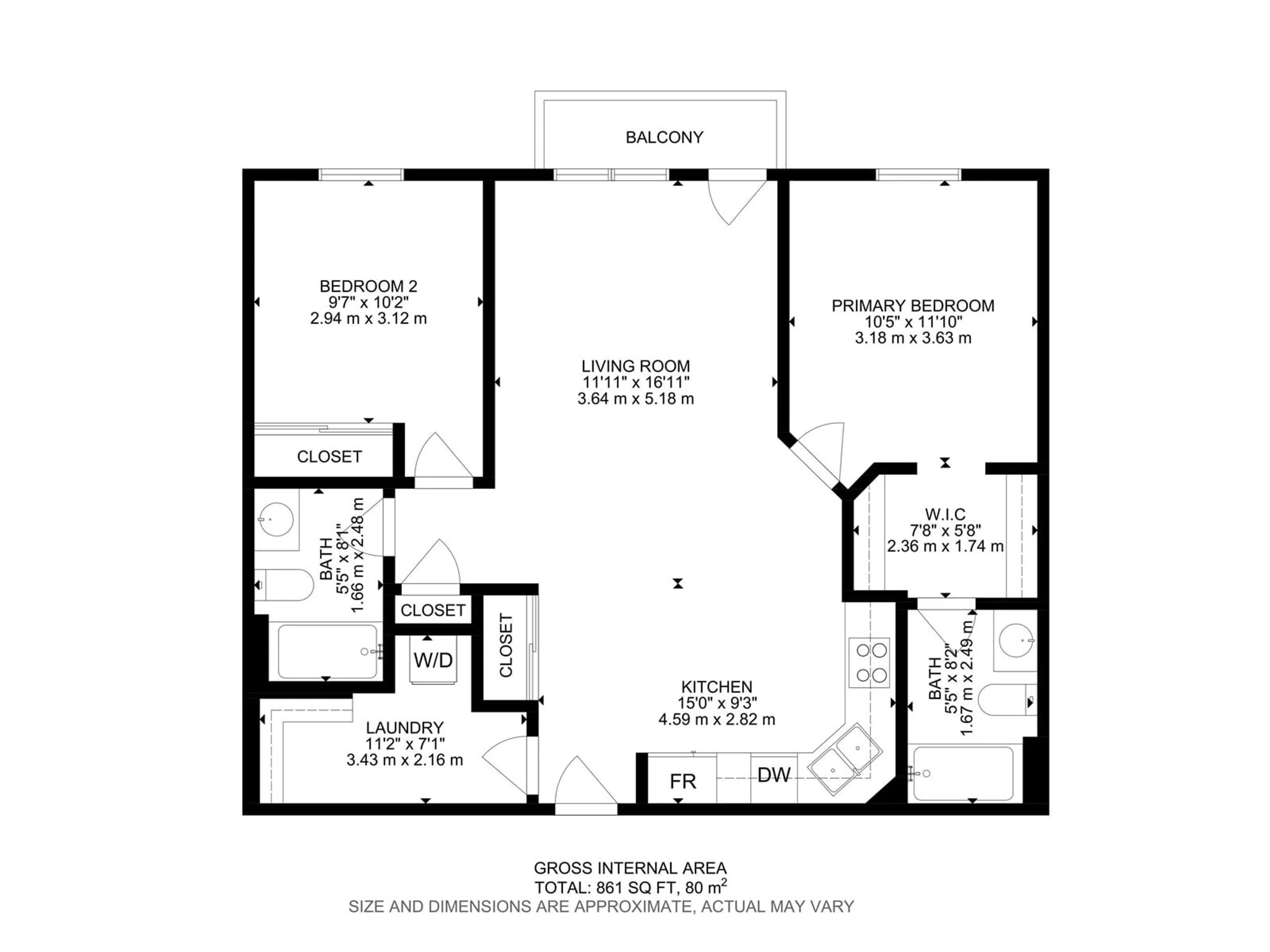 Floor plan for #2317 9357 Simpson DR NW, Edmonton Alberta T6R0N3