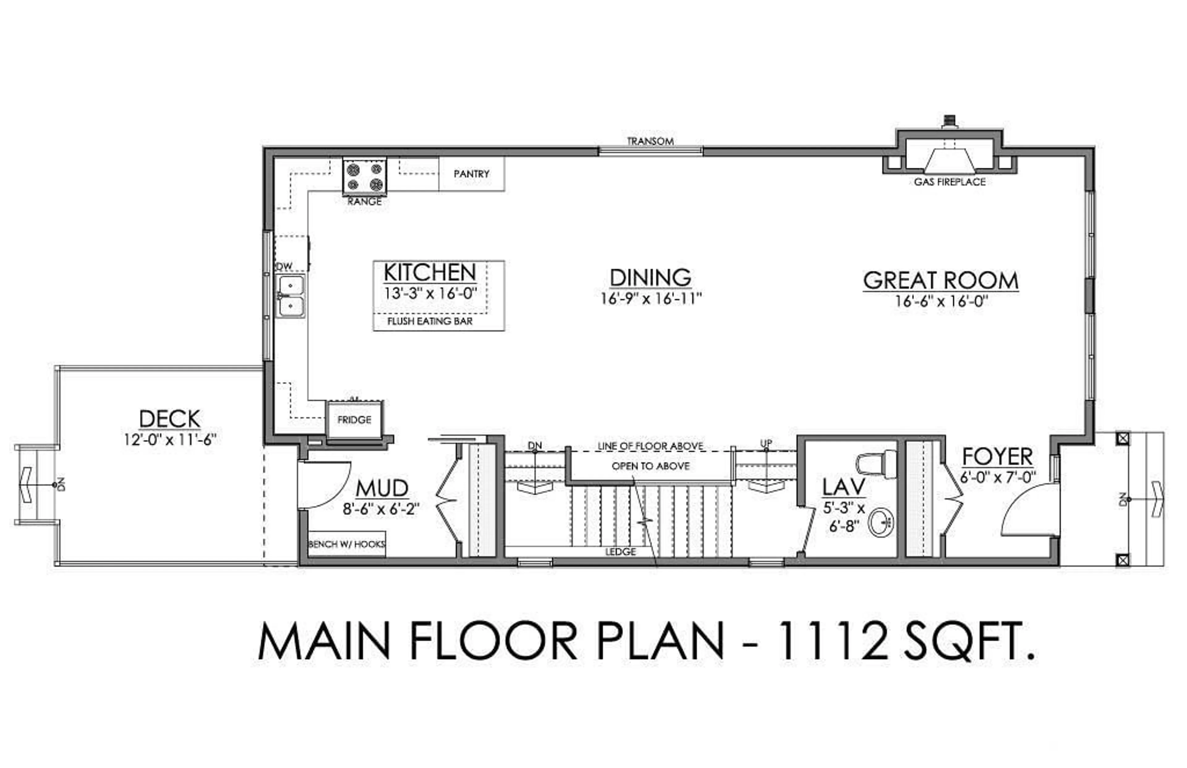 Floor plan for 13916 107A AV NW, Edmonton Alberta T5L2H7