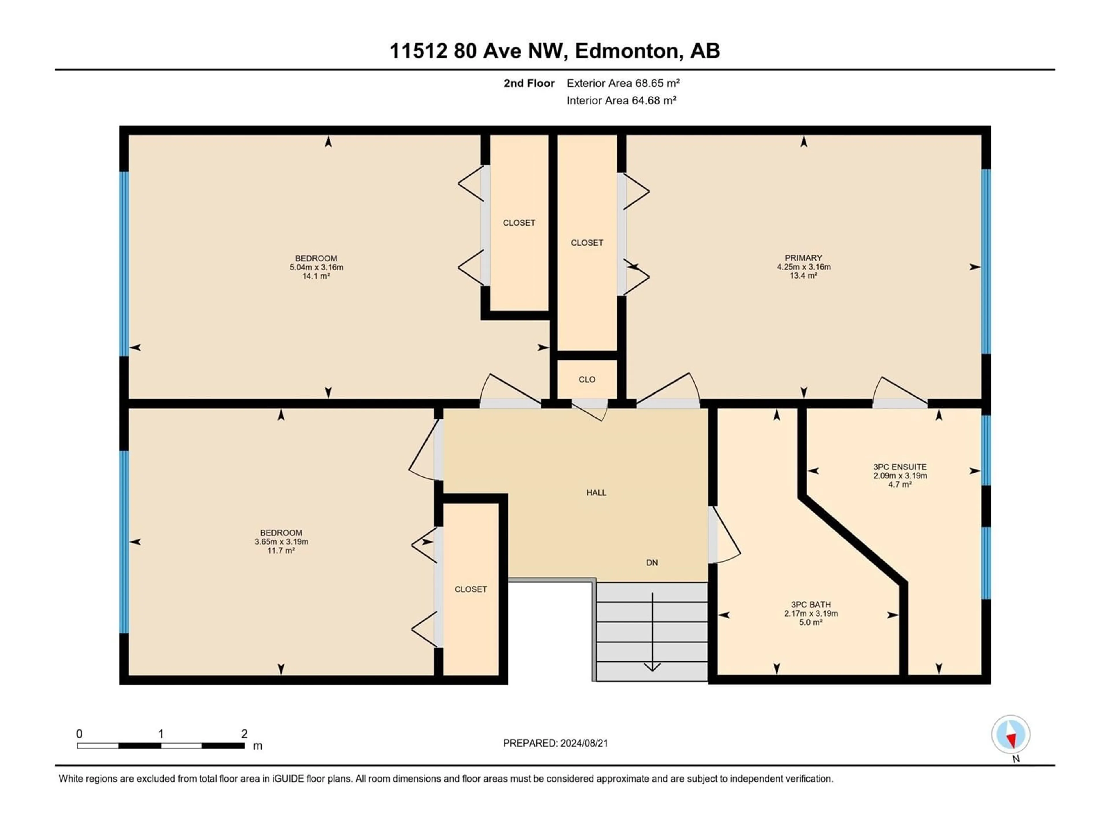 Floor plan for 11512 80 AV NW, Edmonton Alberta T6G0R8