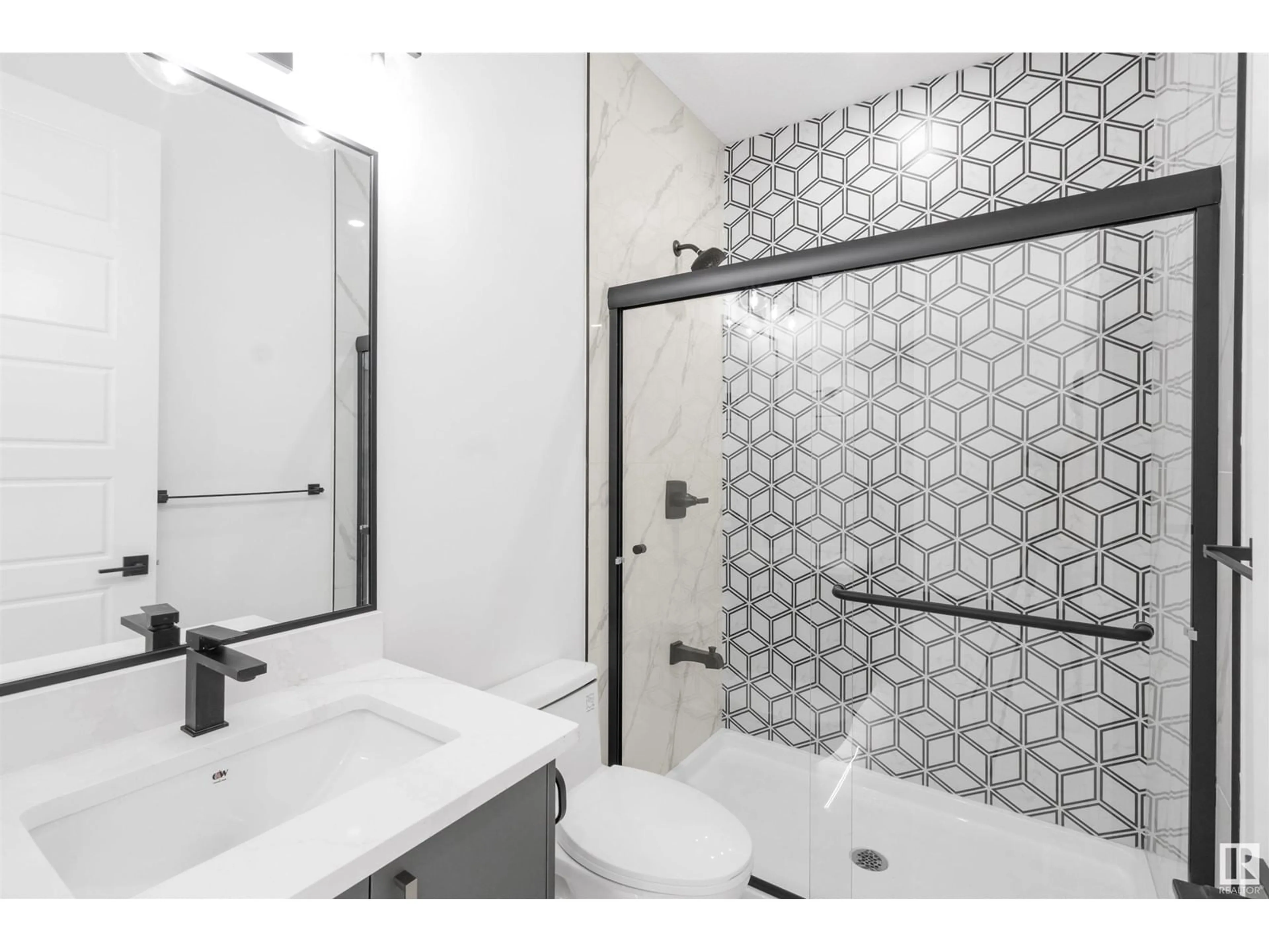 Standard bathroom, ceramic floors for 3519 42 AV, Beaumont Alberta T4X3A7