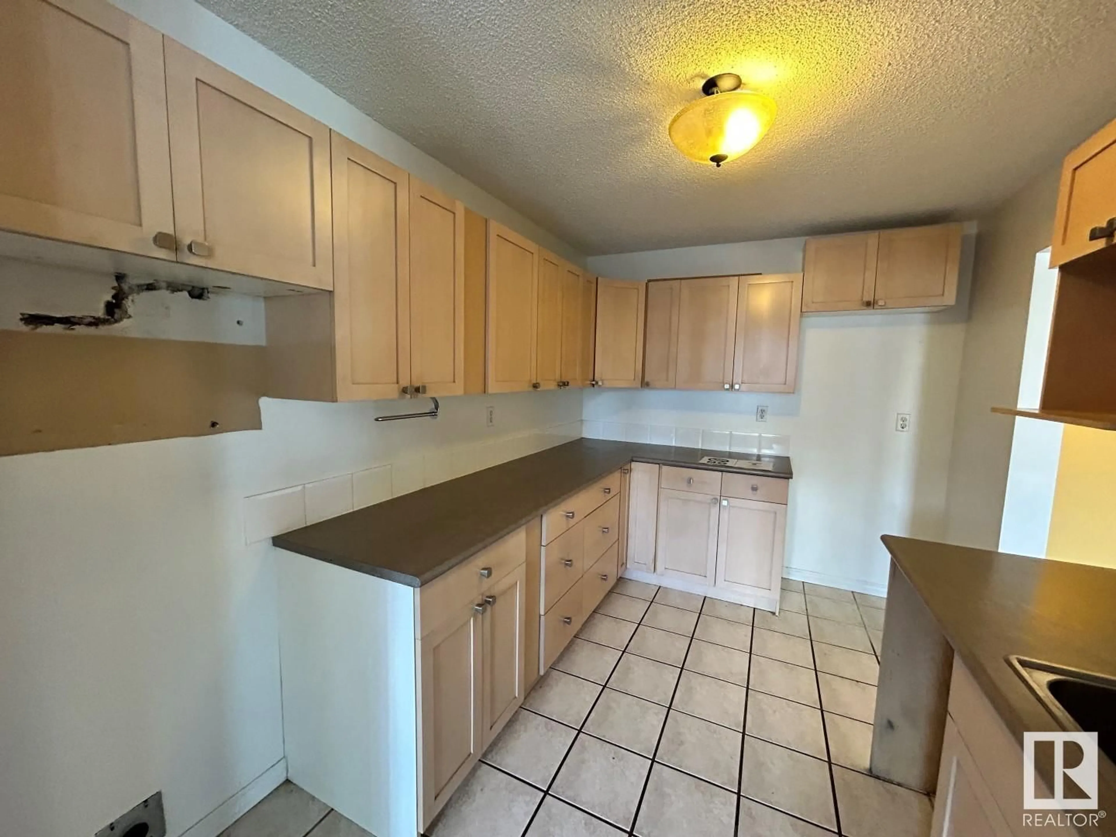 Standard kitchen, unknown floor for #318 11217 103 AV NW, Edmonton Alberta T5K2V9