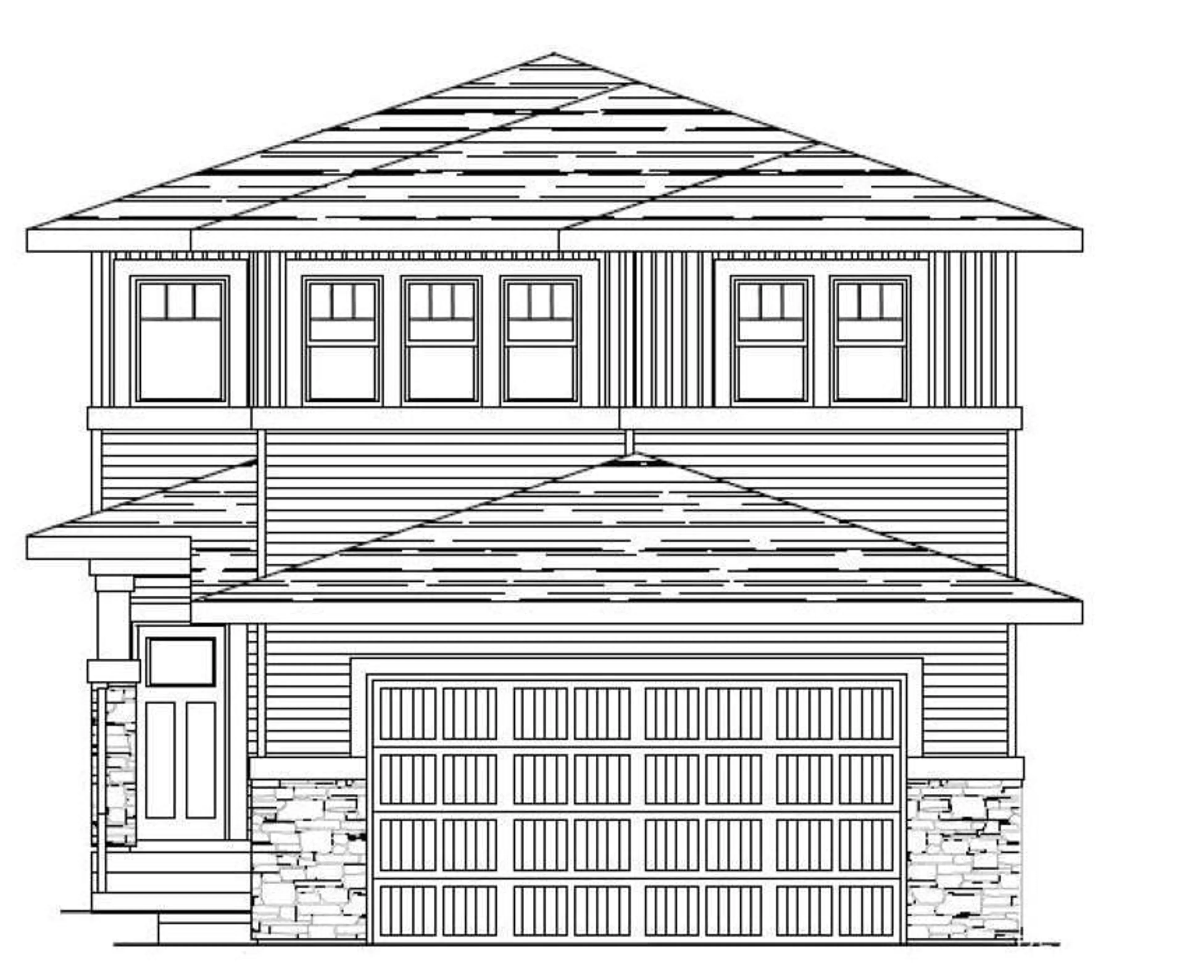 Frontside or backside of a home, cottage for 24 ETON LI, Spruce Grove Alberta T7X4A9