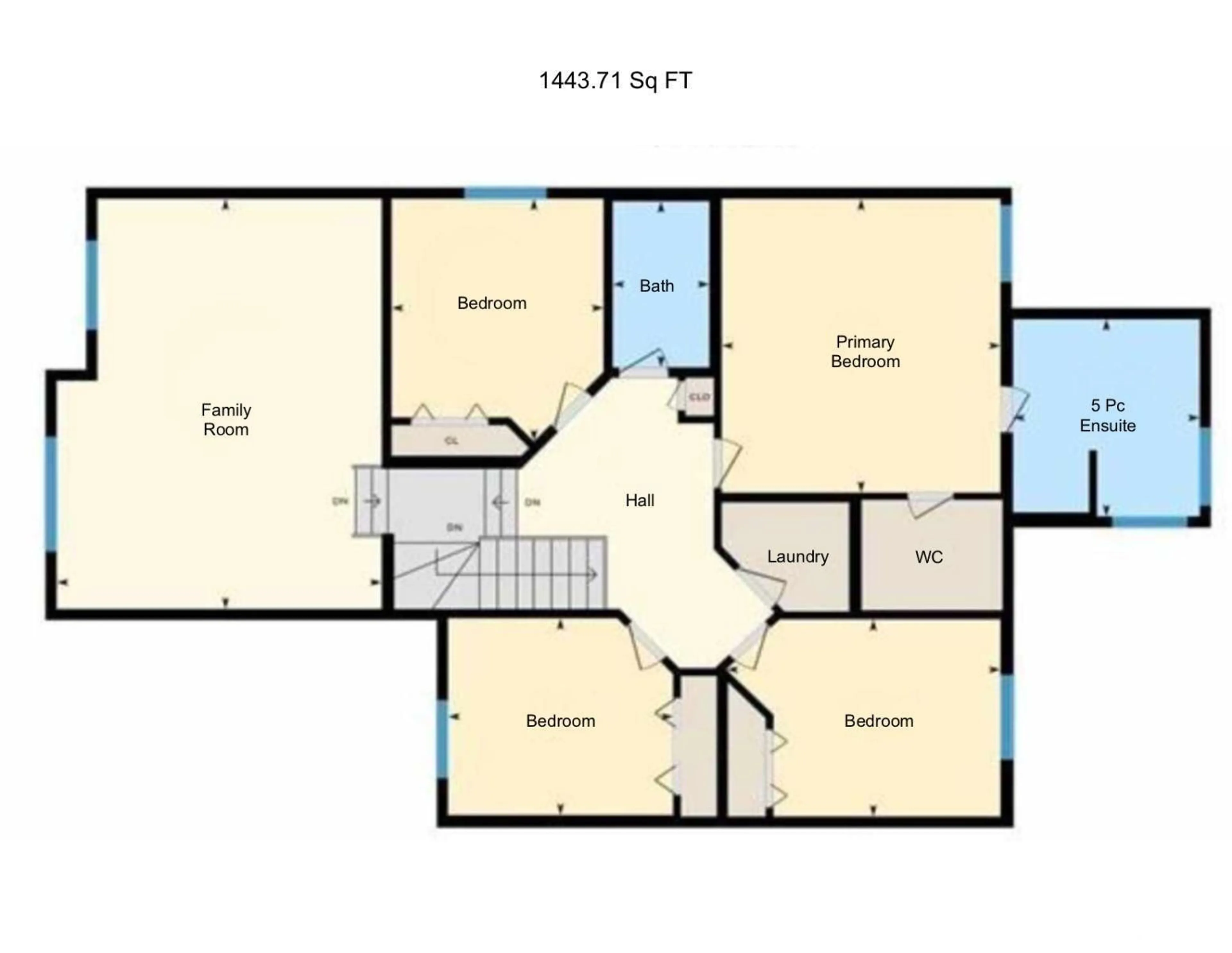 Floor plan for 6305 56 AV, Beaumont Alberta T4X0H1