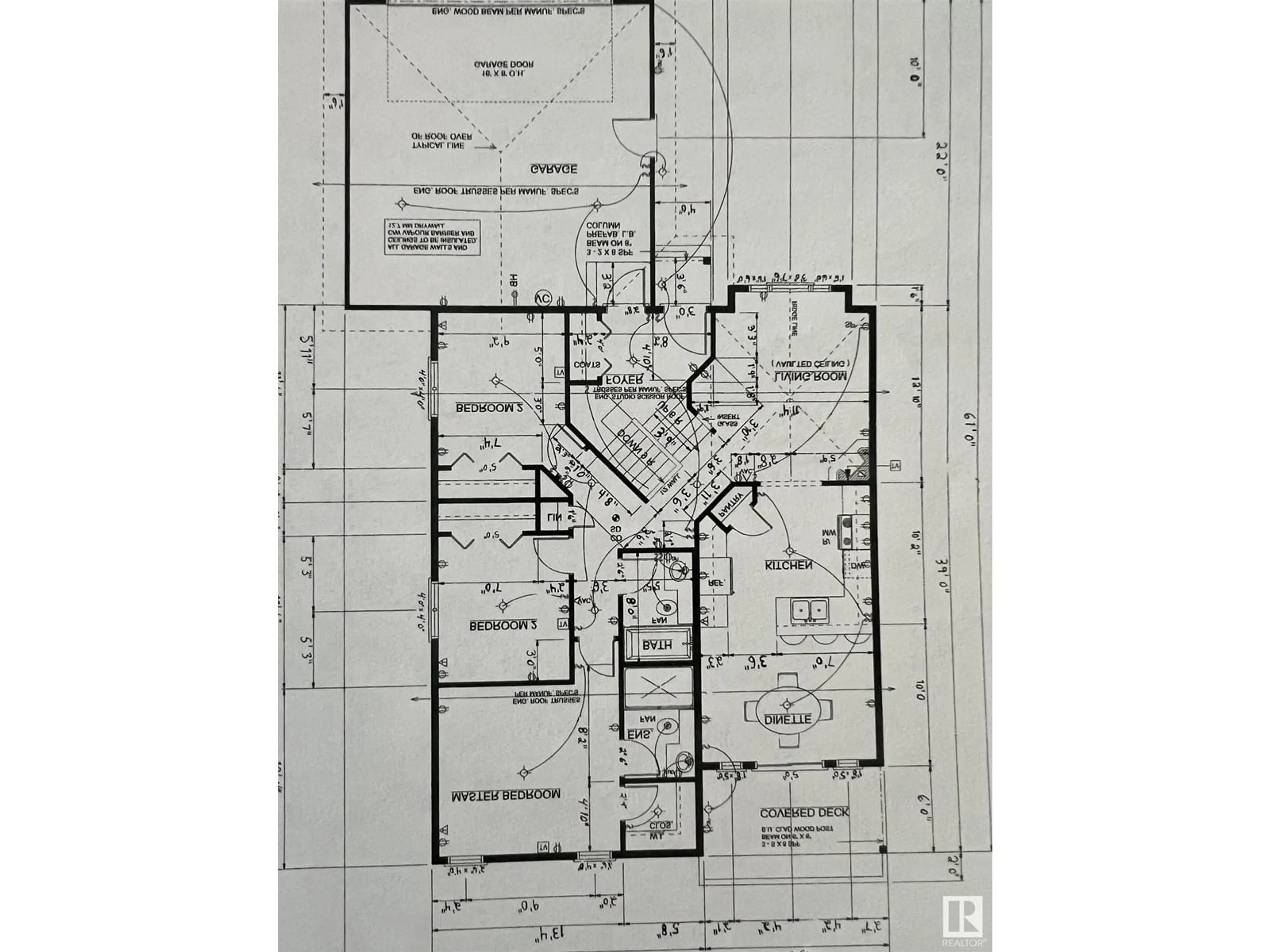 Floor plan for 4926 57 AV, Cold Lake Alberta T9M0E7