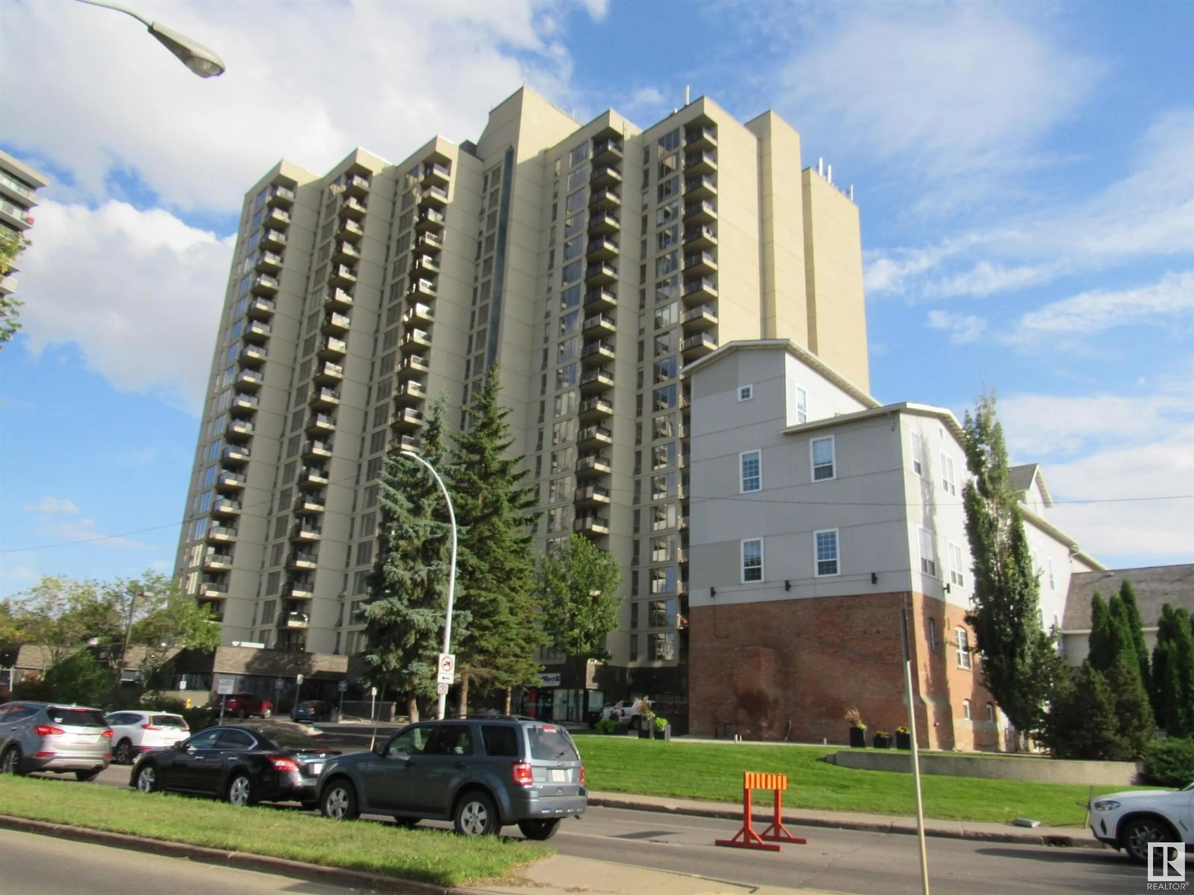 A pic from exterior of the house or condo for #1207 10149 SASKATCHEWAN DR NW, Edmonton Alberta T6E6B6