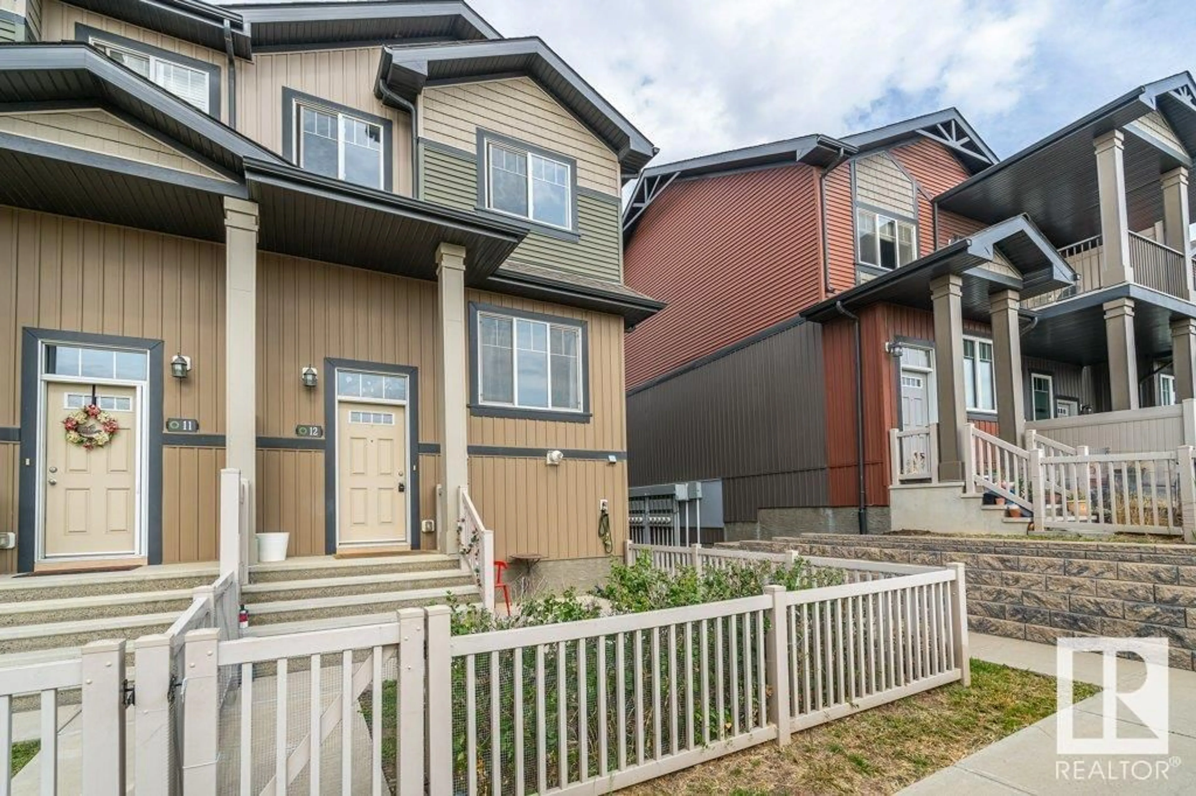 A pic from exterior of the house or condo for #12 3305 ORCHARDS LI SW, Edmonton Alberta T6X2H1