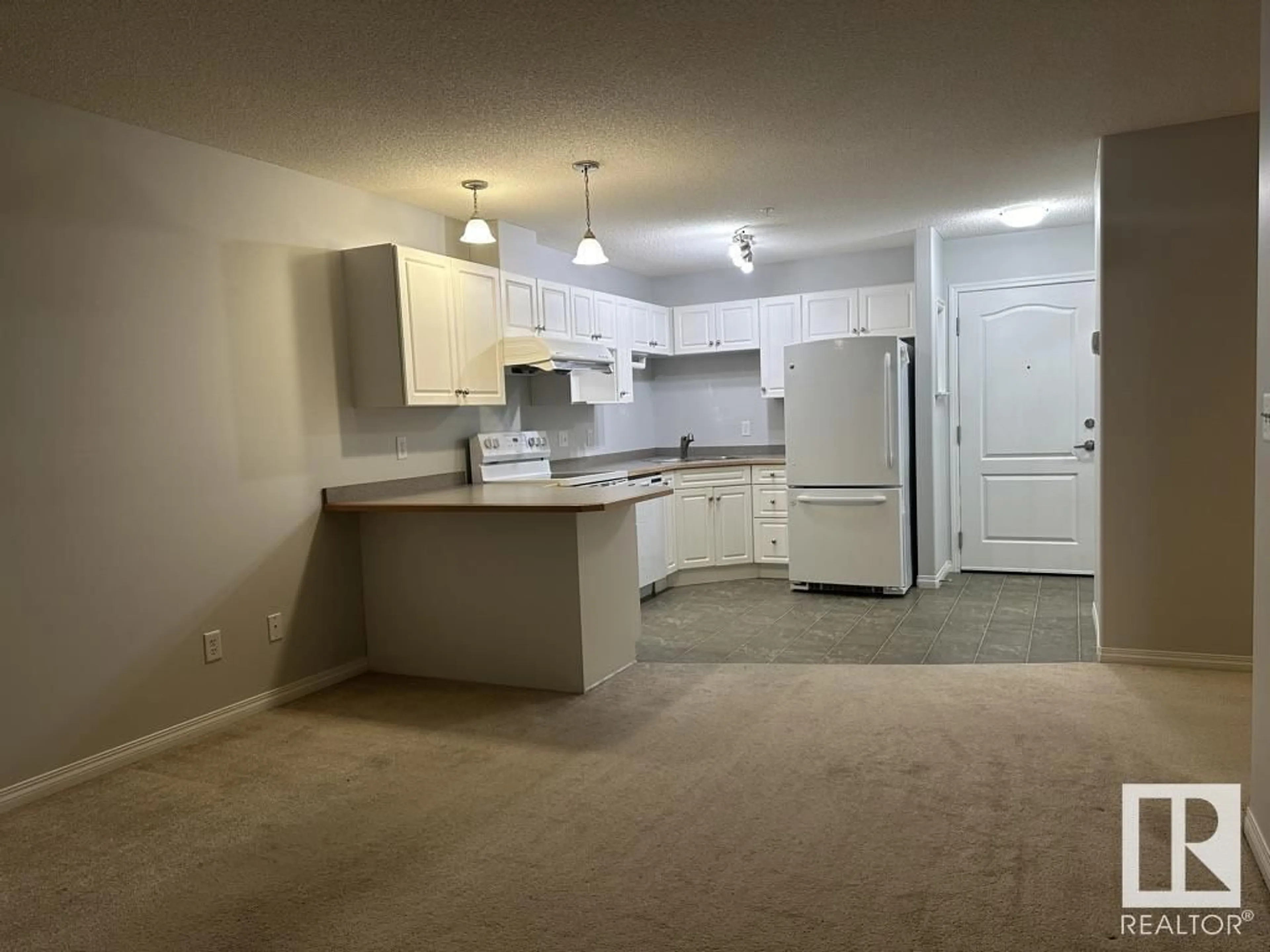 Standard kitchen, not visible floor, cottage for #112 7511 171 Street NW, Edmonton Alberta T5T6S7