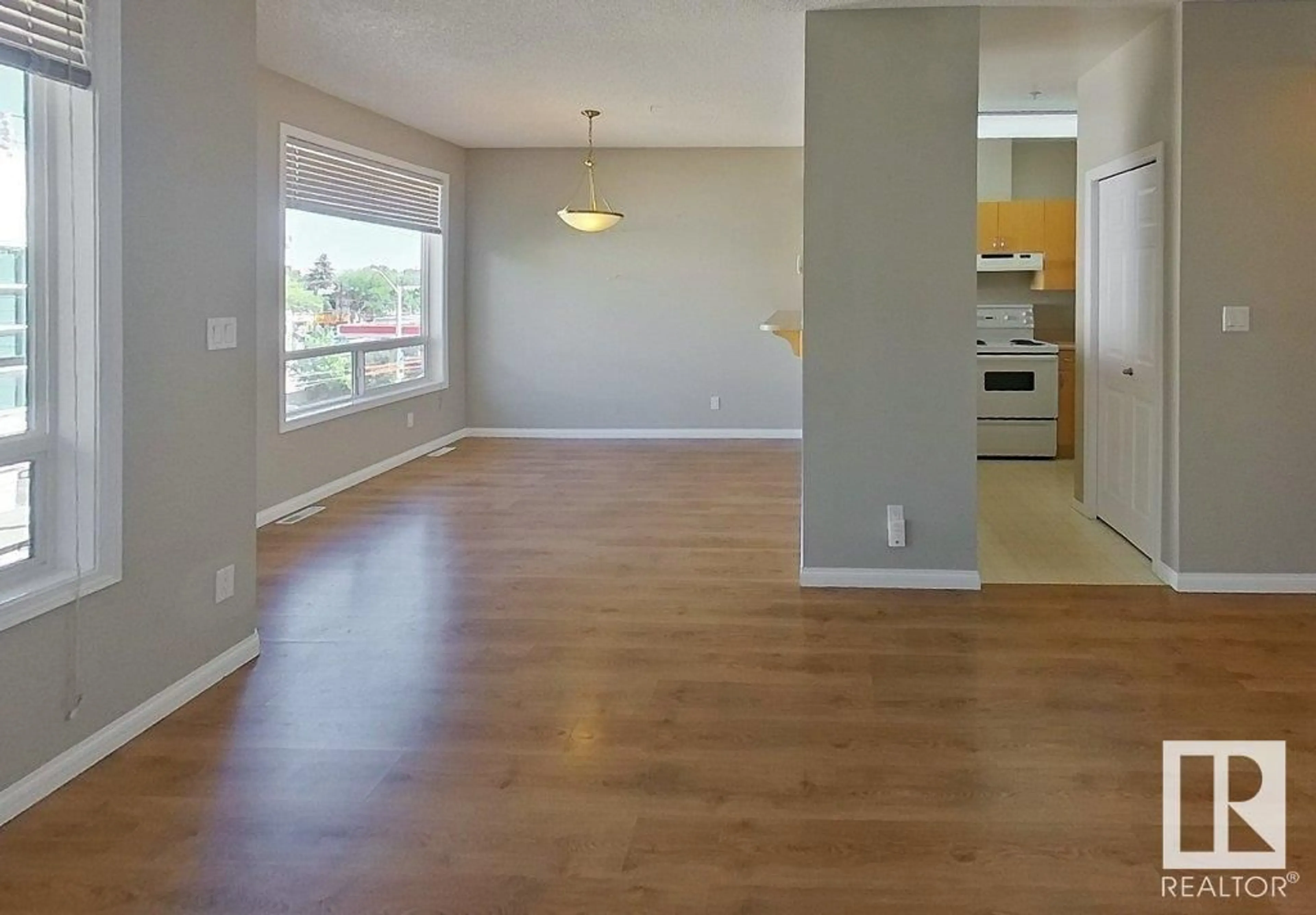 A pic of a room, wood floors for #303 8108 109 ST NW, Edmonton Alberta T6G2V7