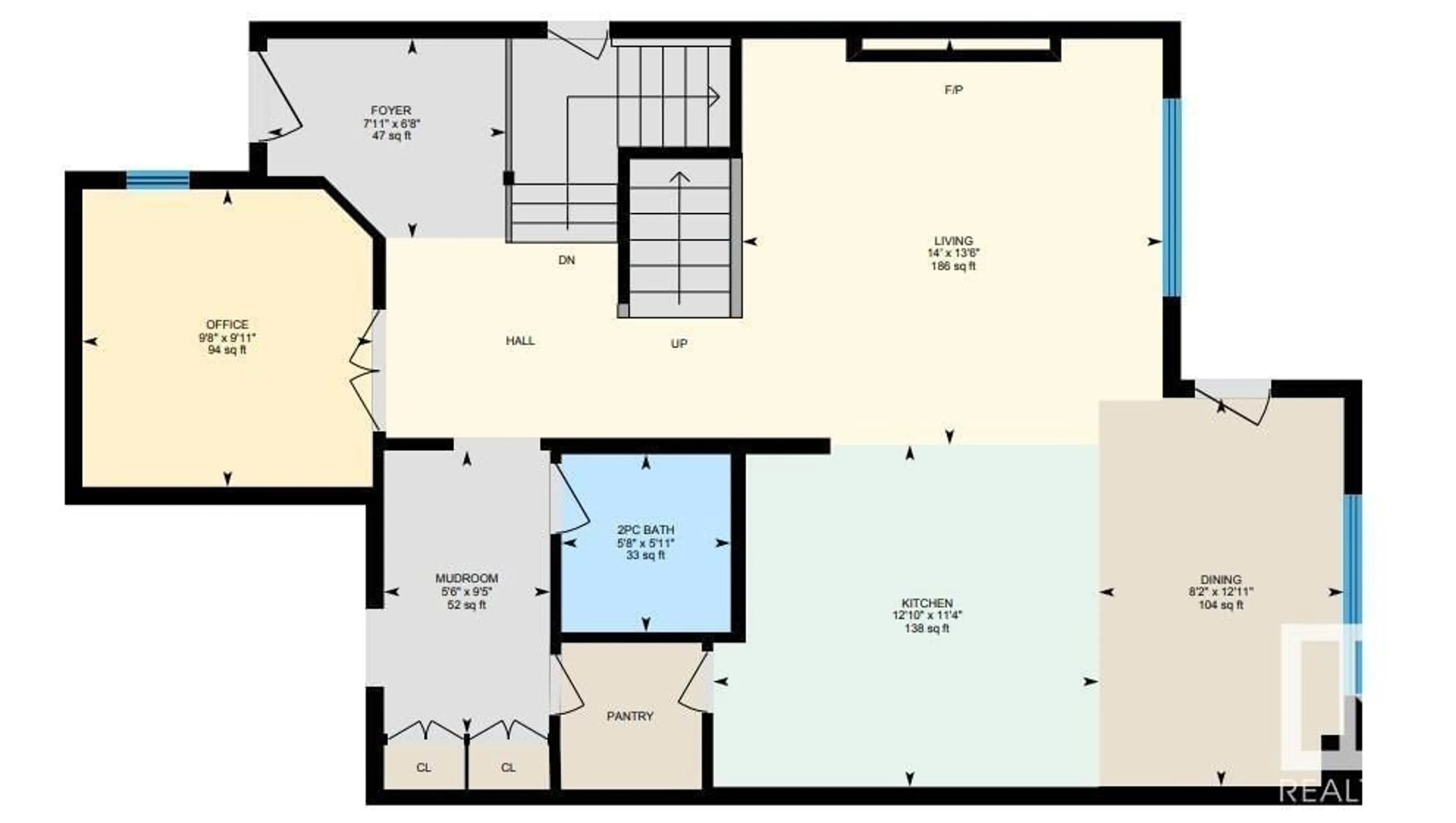 Floor plan for 27 Penn PL, Spruce Grove Alberta T7X2W6