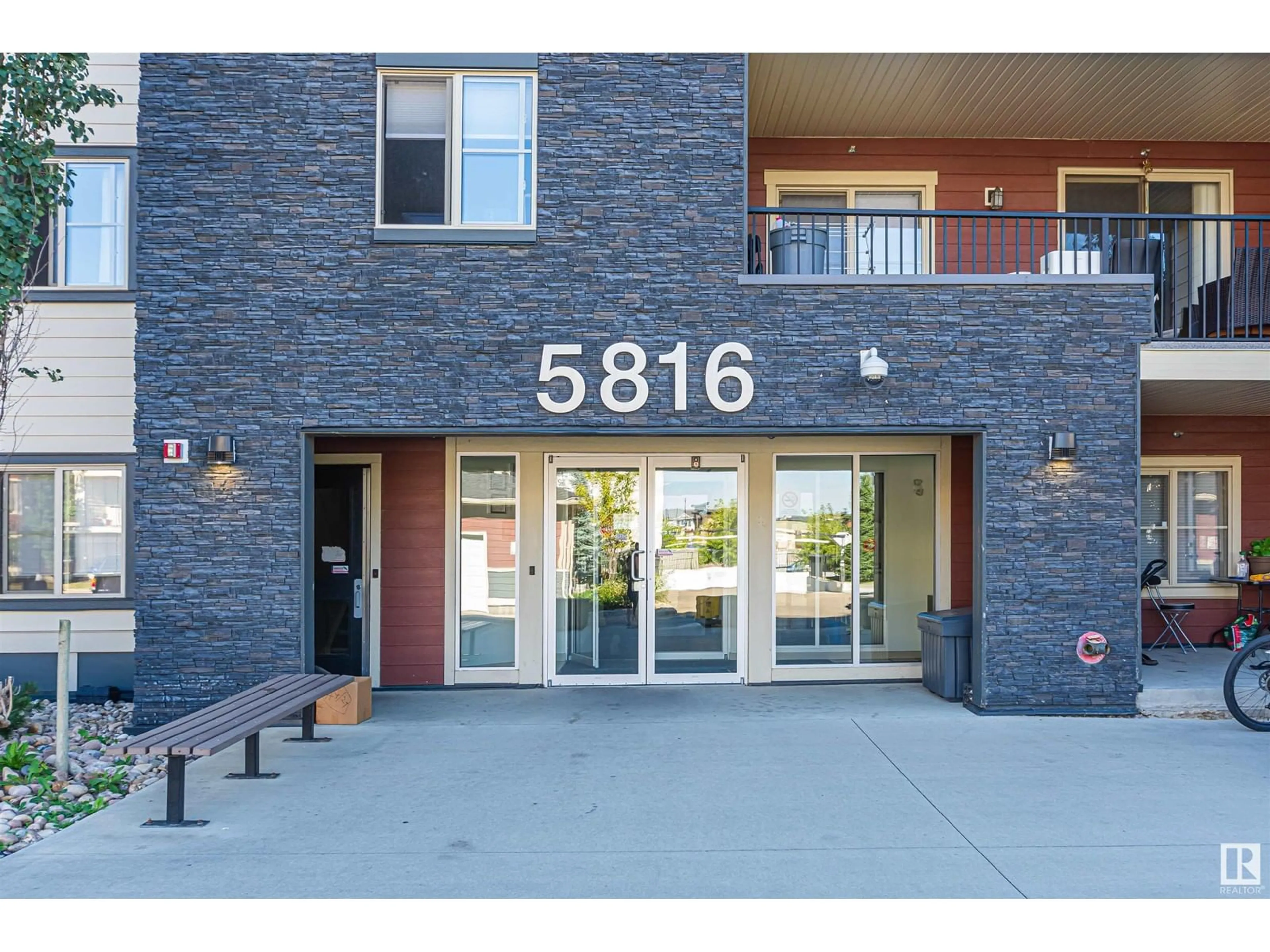 Indoor entryway for #215 5816 MULLEN PL NW, Edmonton Alberta T6R0W3